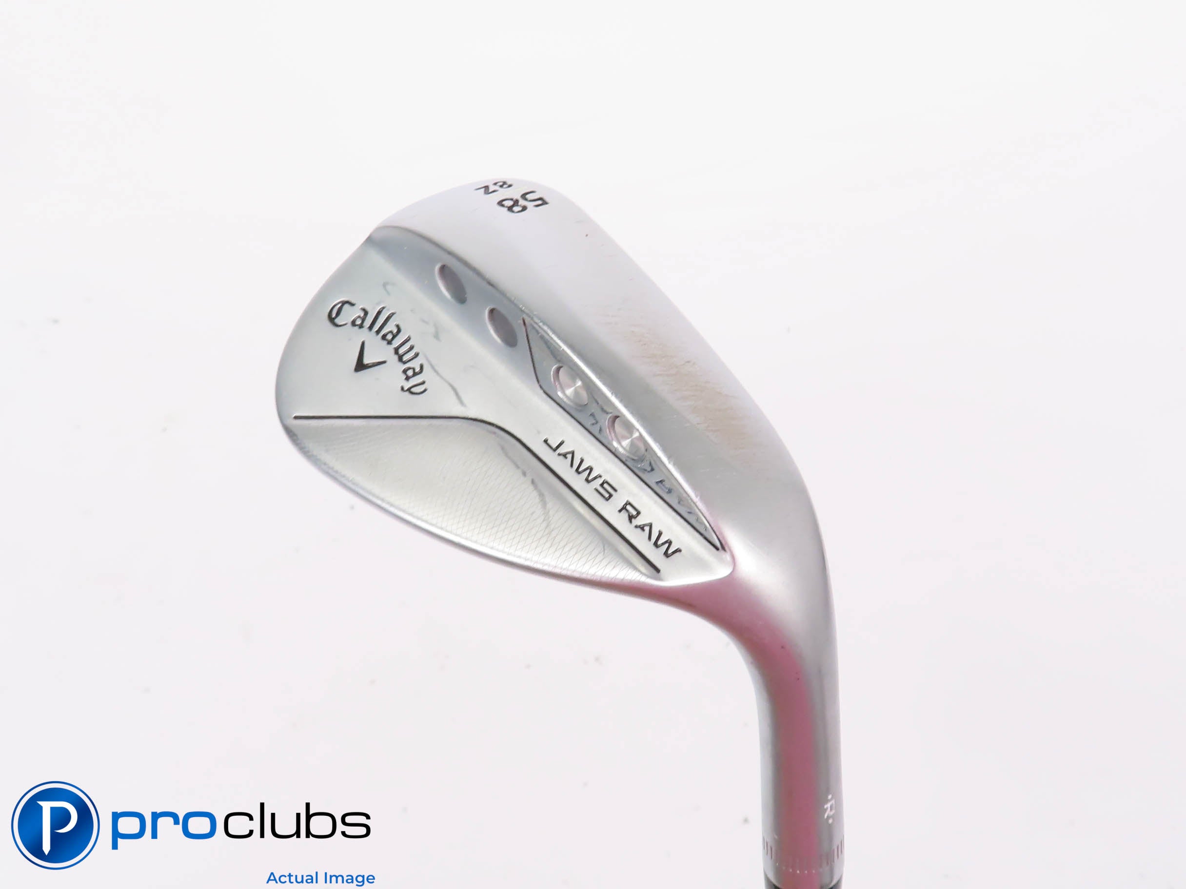 Callaway JAWS RAW 58*(8*) Wedge - DG Tour Issue Spinner Wedge Flex #444514