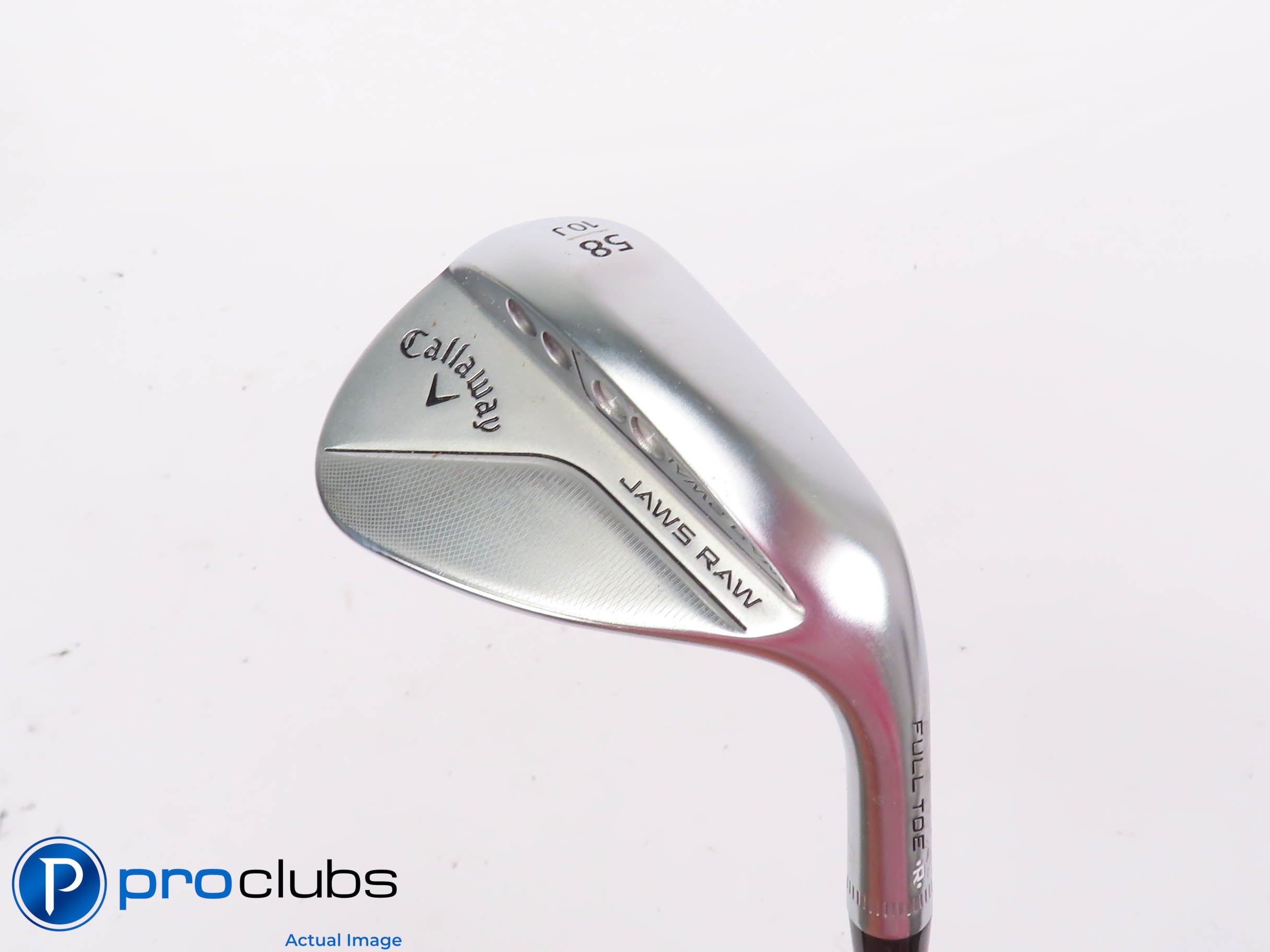Callaway JAWS FULL TOE 58*(10*) Wedge - DG Tour Issue Spinner Wedge Flex #444508