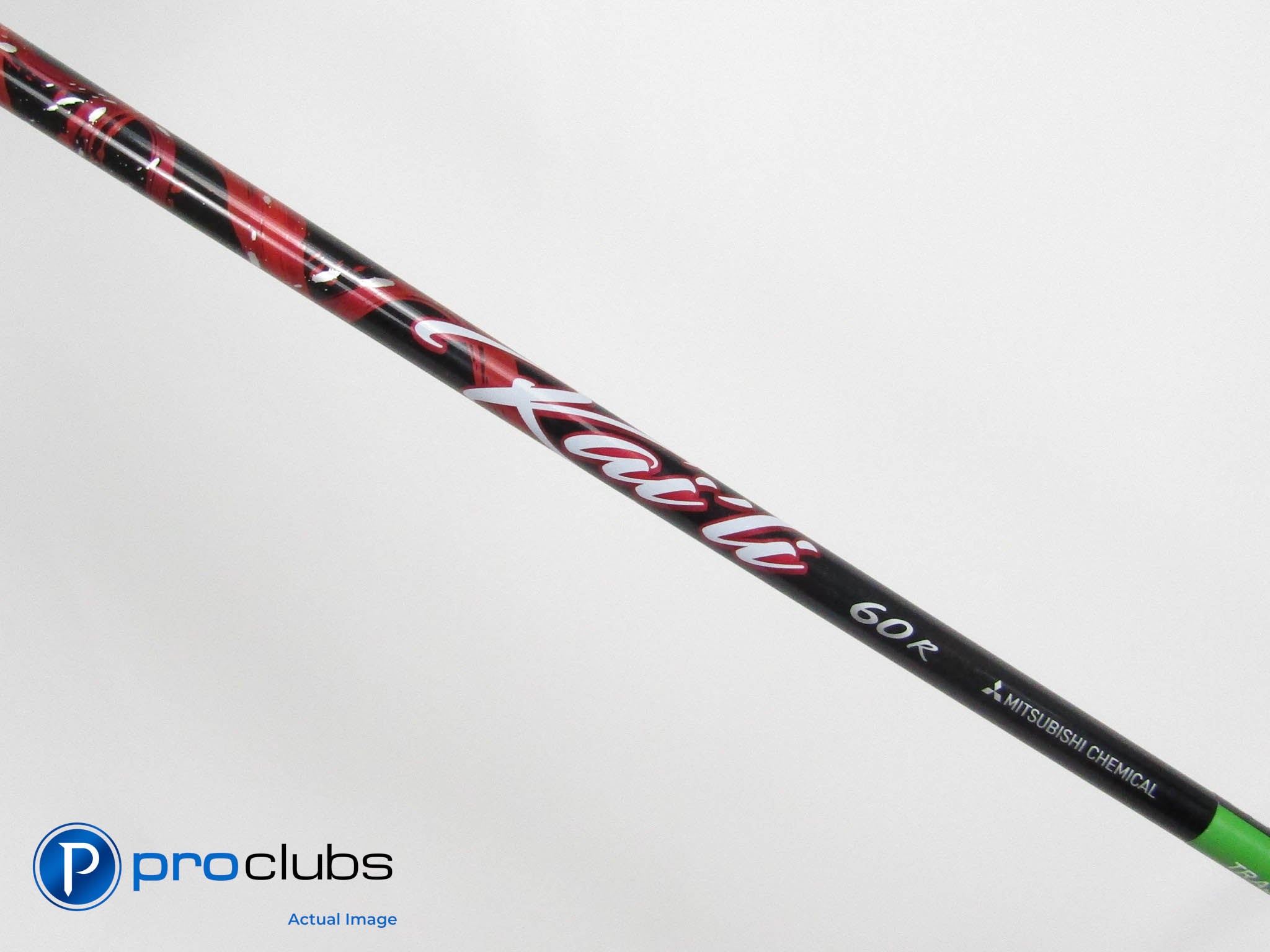 Mitsubishi Kai'li Red 60g Regular Flex Driver Shaft w/ TaylorMade Tip #439952