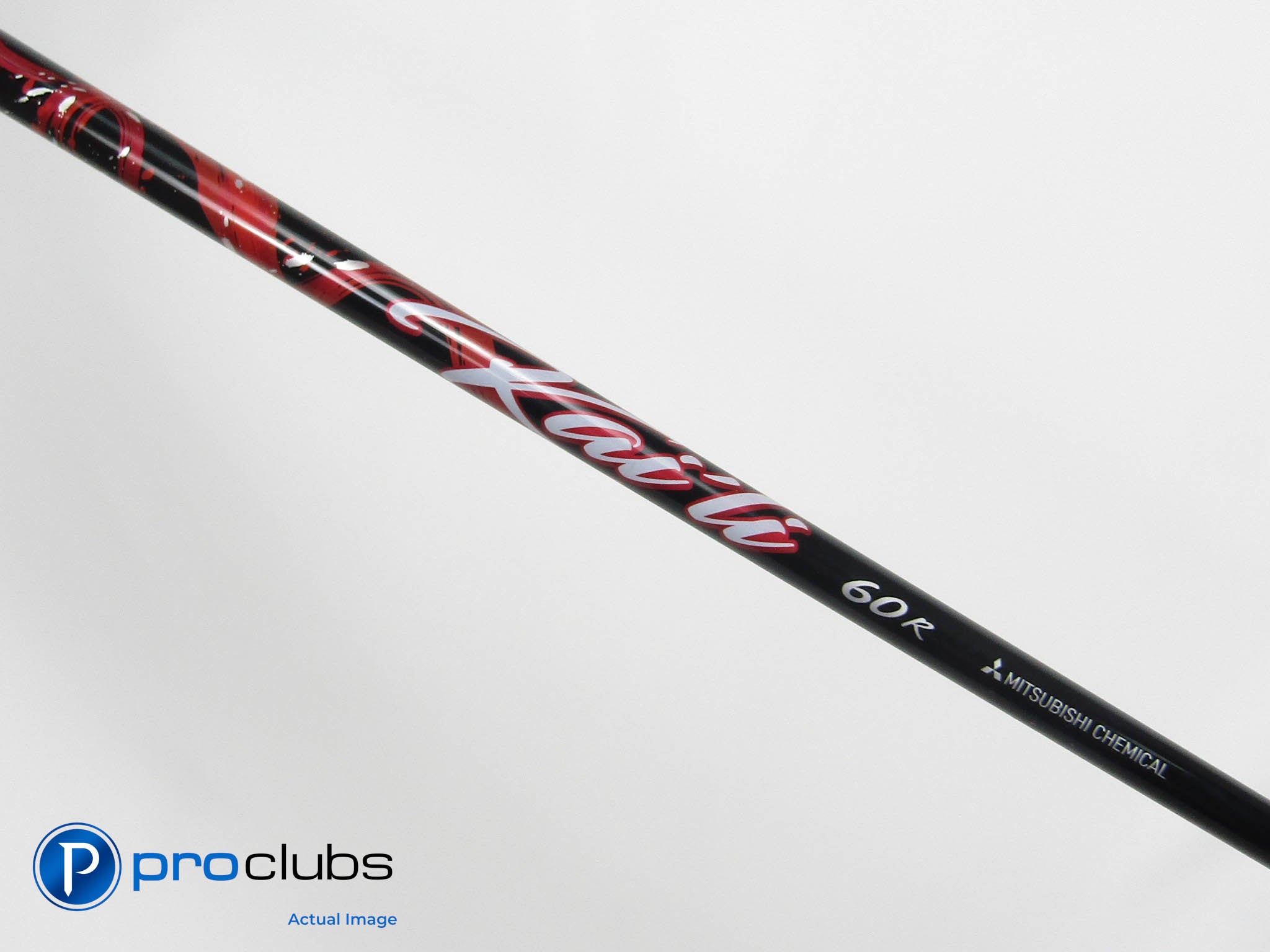 Mitsubishi Kai'li Red 60g Regular Flex Fairway Shaft Pull Out .335" Tip #443177