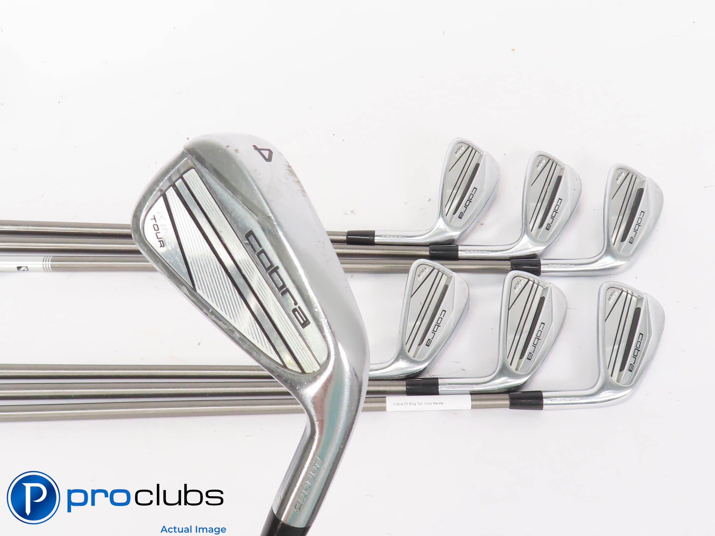 COBRA '2023 KING TOUR IRONS 4-PW Aerotech Steelfiber 95 Stiff Flex #443256