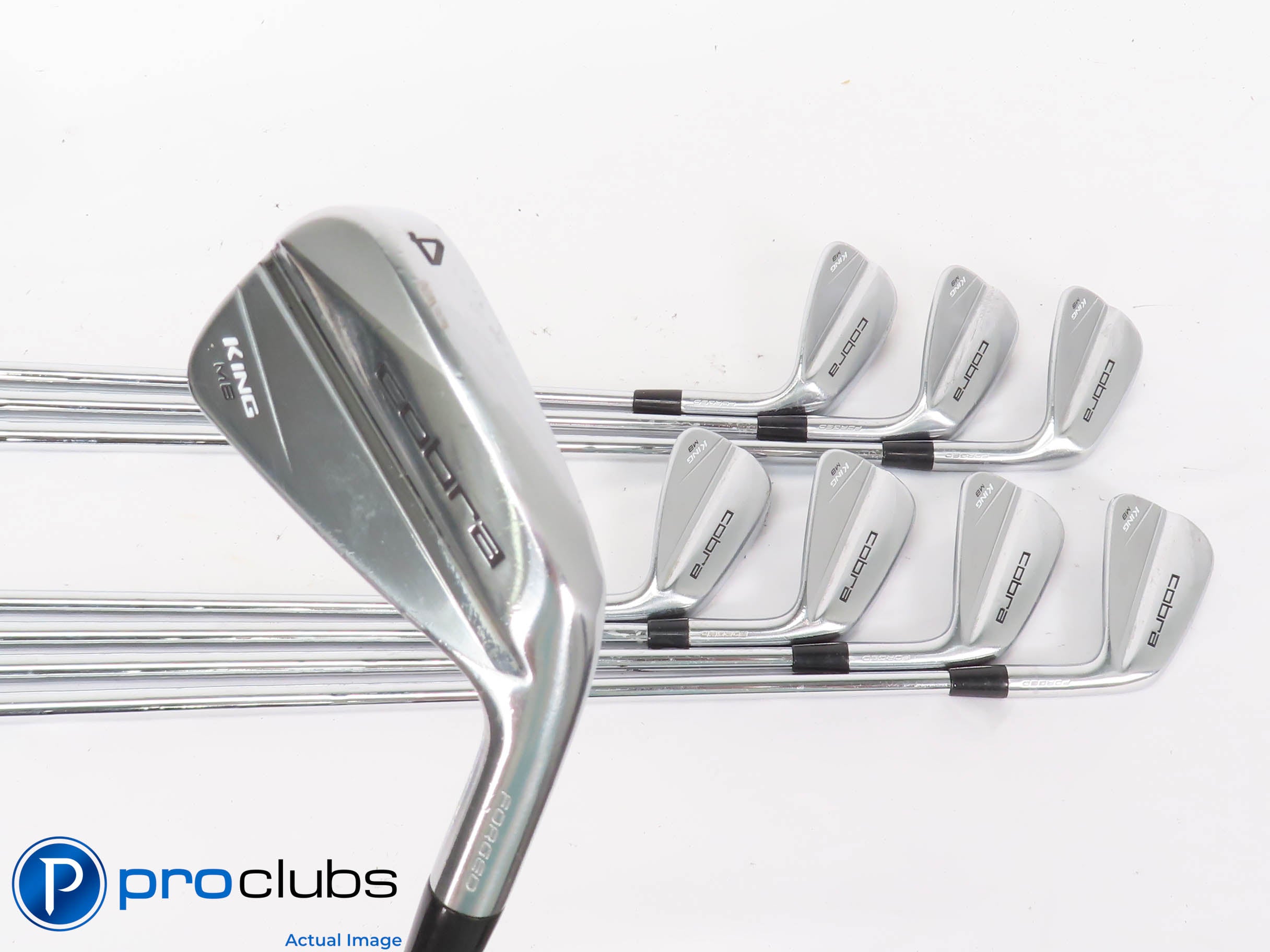Cobra '23 KING MB 4-PW,GW IRON SET - KBS $Taper 130 X-Flex Steel 443265