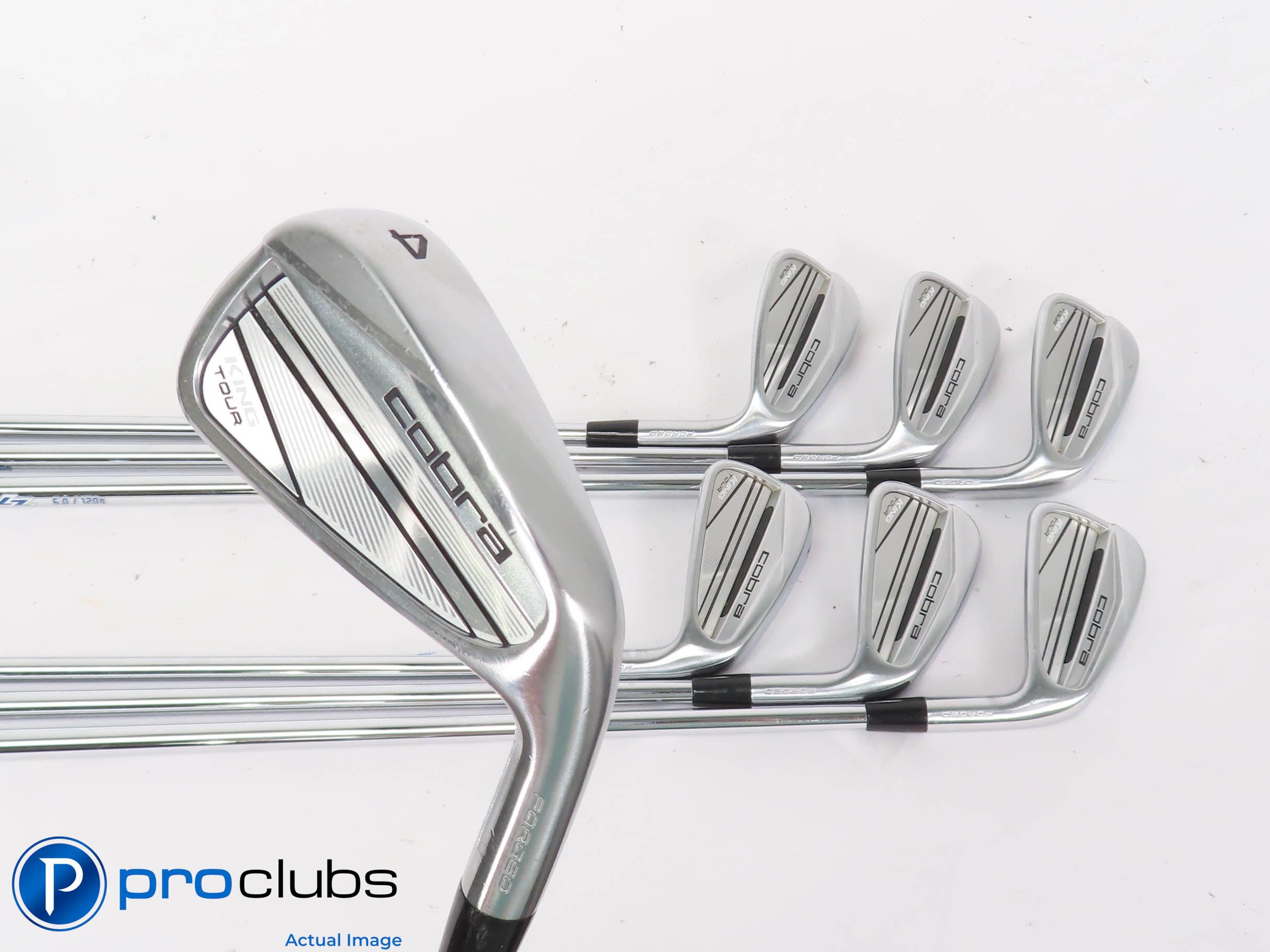 Cobra '23 KING TOUR 4-PW IRON SET - Project X LZ 120g Stiff Flex Steel 443299