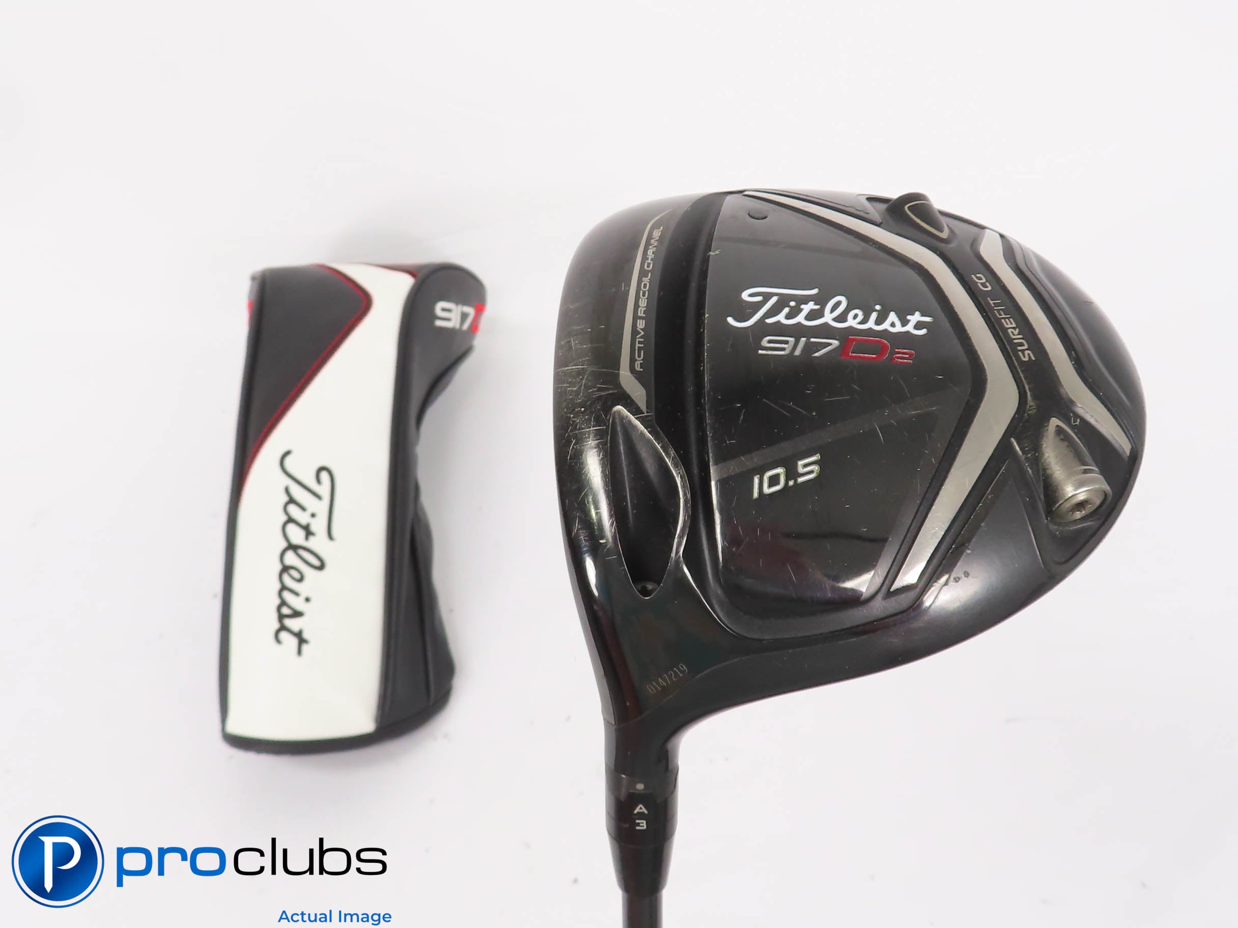 Left Handed Titleist 917 D2 10.5* Driver w/HC - Fujikura Speeder Stiff - 444441