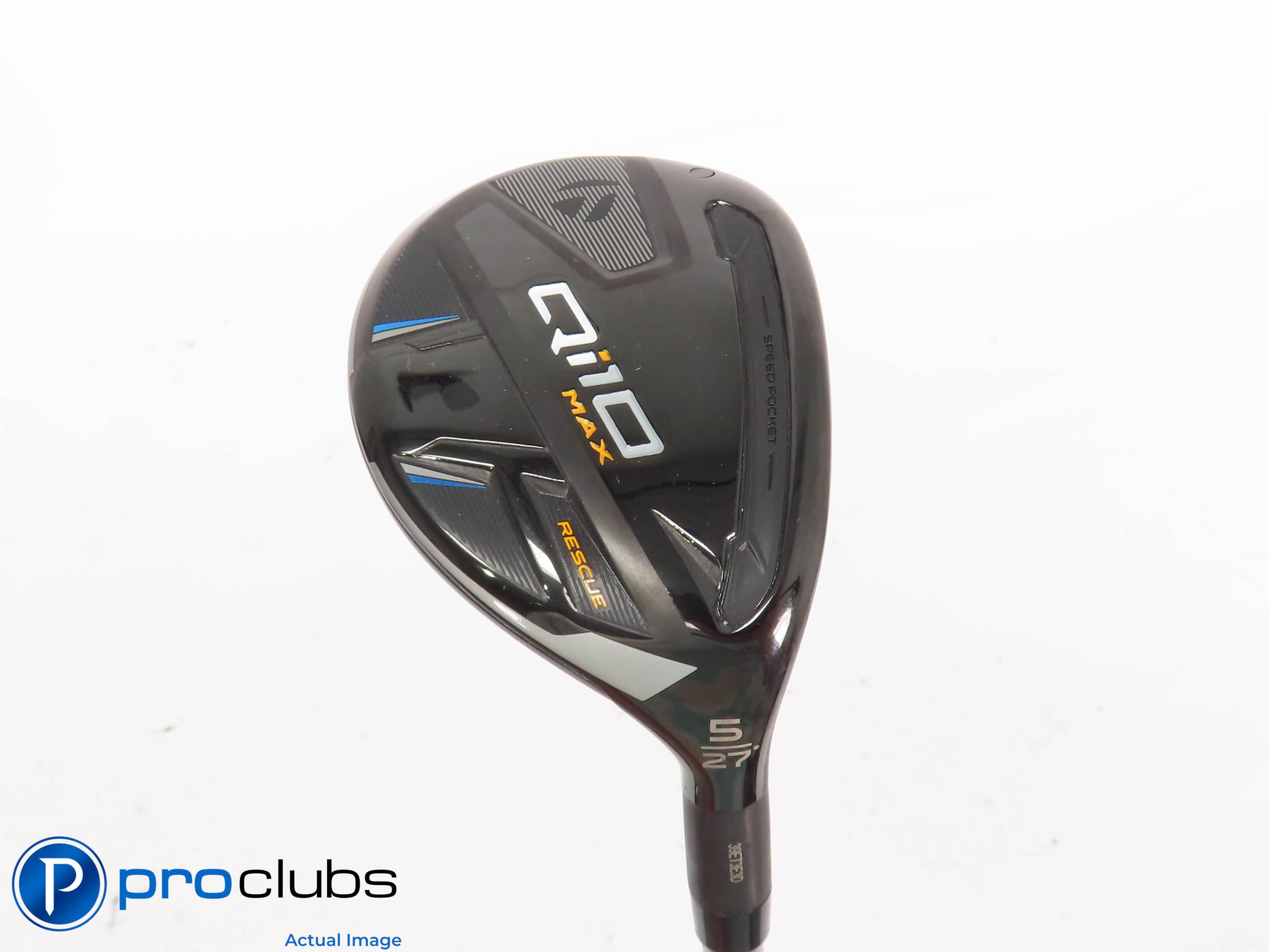 Nice! Ladies TaylorMade Qi10 MAX 27* 5 Hybrid - Speeder NX TCS 40g Ladies 444318