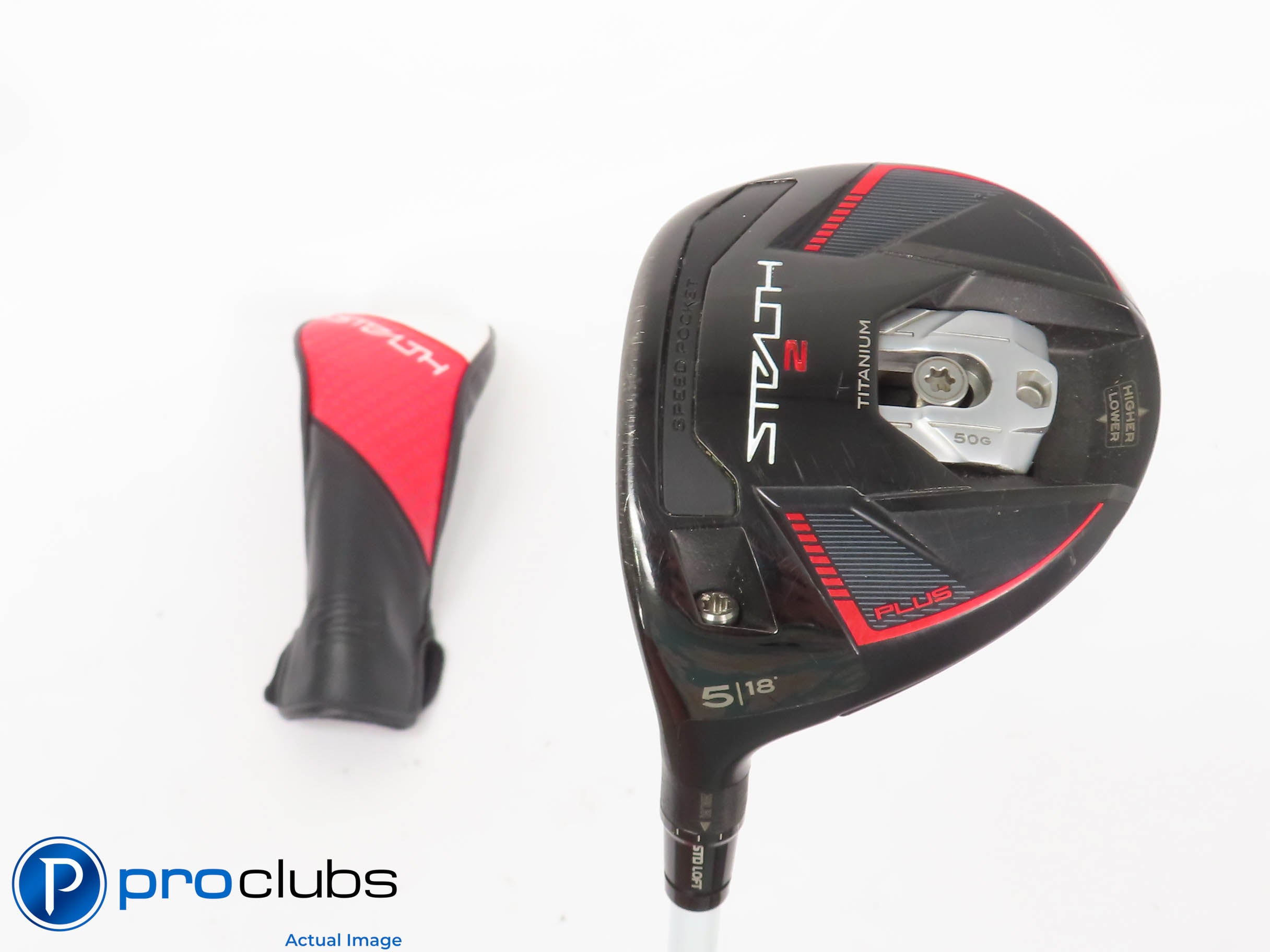 Left Handed TaylorMade Stealth2 PLUS 18* 5 Wood w/ HC