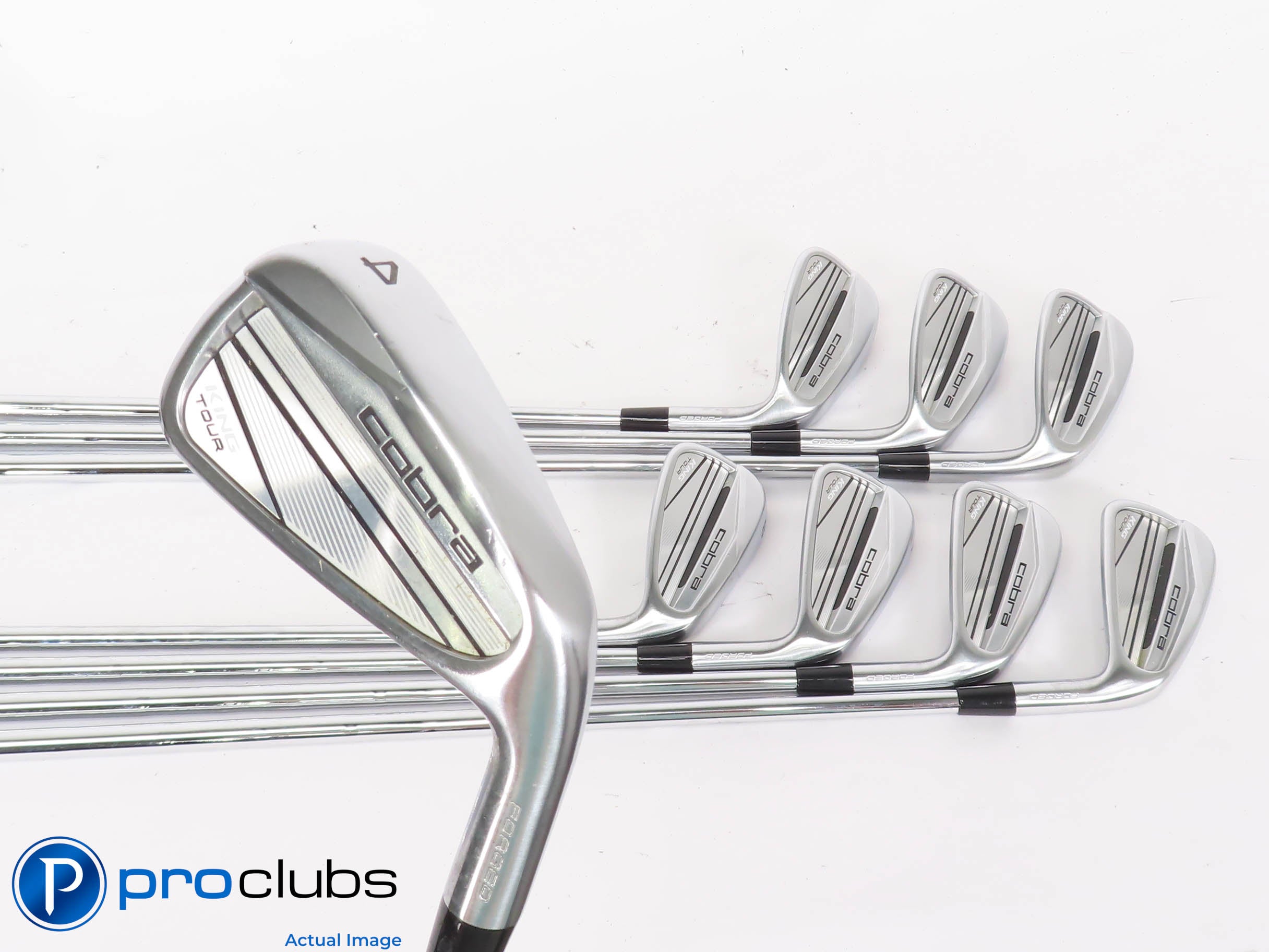 Nice Cobra '23 KING TOUR 4-PW,GW IRON SET - KBS $Taper 120 Stiff Flex 443319