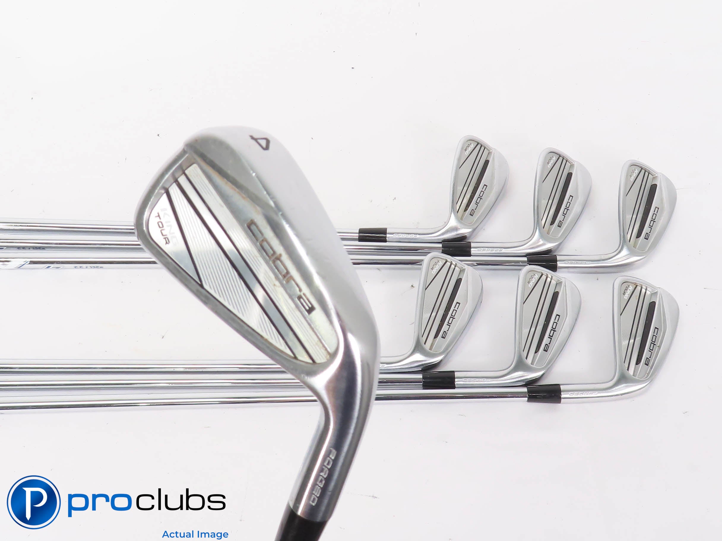 Nice Cobra '23 KING TOUR 4-PW IRON SET - Project X LZ X-Flex Steel -1/2" 443220