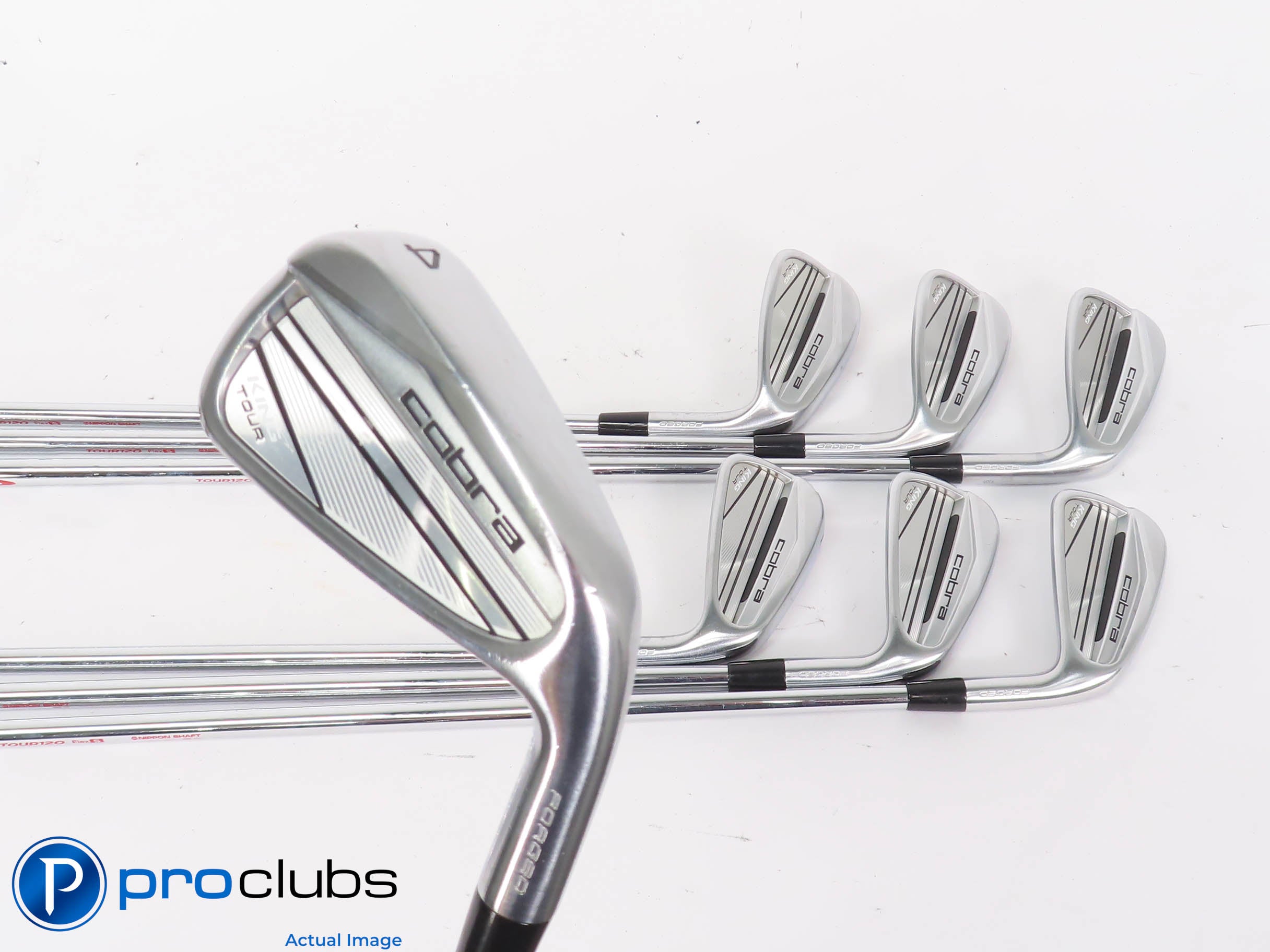 Nice Cobra '23 KING TOUR 4-PW IRON SET - Modus Tour 120 Stiff Flex Steel 443225