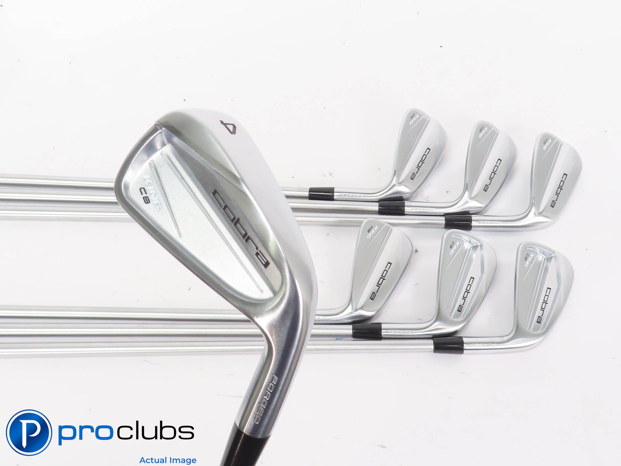 Nice Cobra '23 KING CB/MB 4-PW Combo IRON SET - KBS 110 Stiff Flex -1/2" 443224