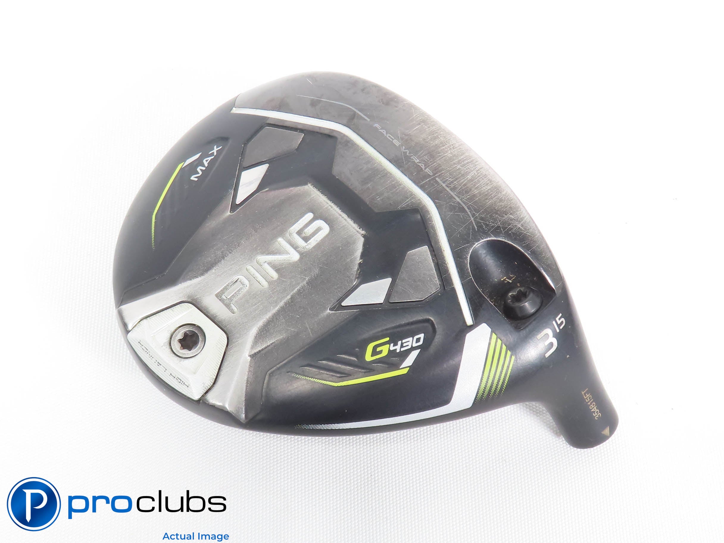 PING G430 MAX HL 15* 3 Wood - Head Only - 444773