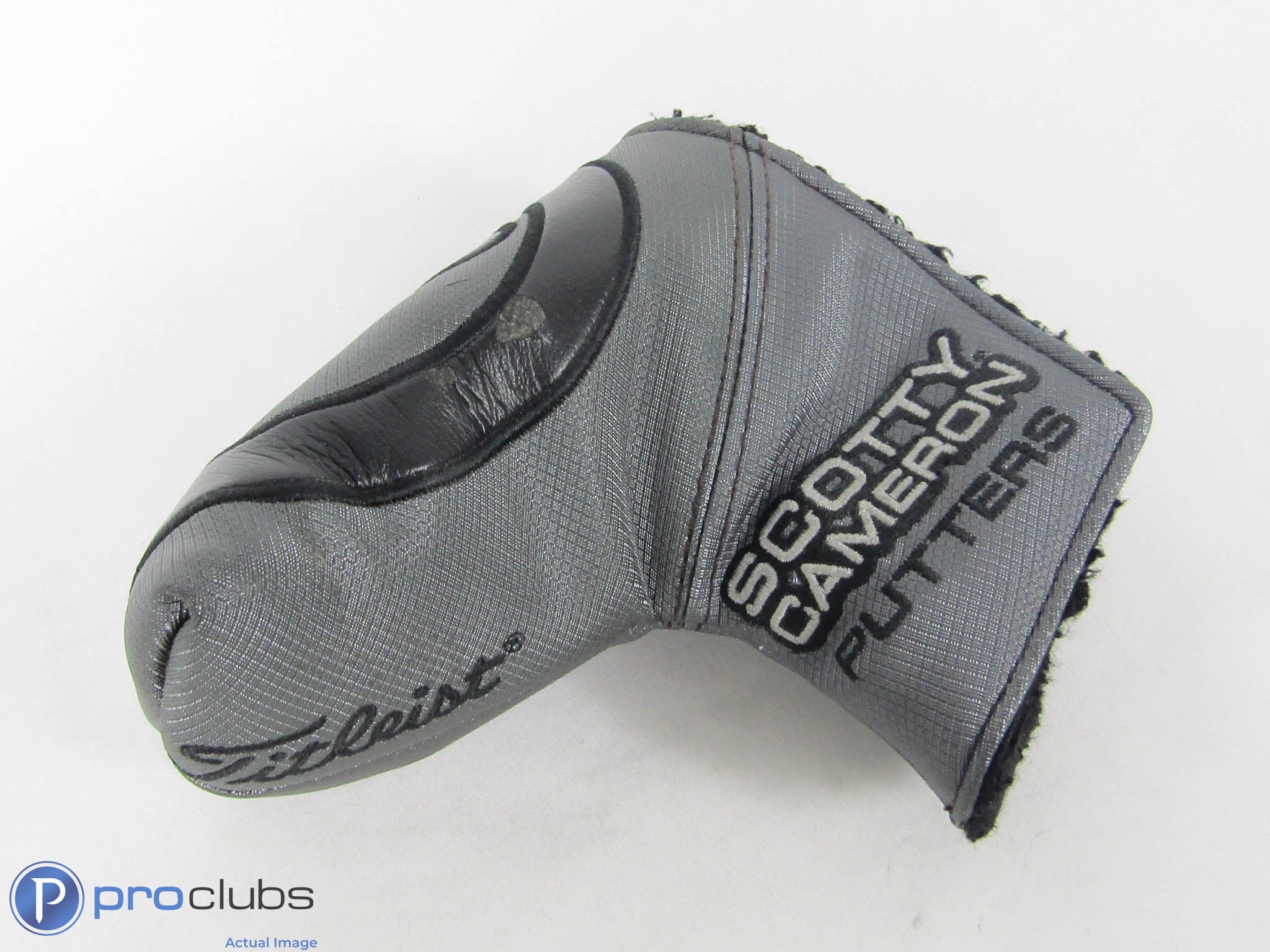 Circle T! Scotty Cameron Black/Graphite "Industrial" Mid-Mallet Headcover-444577