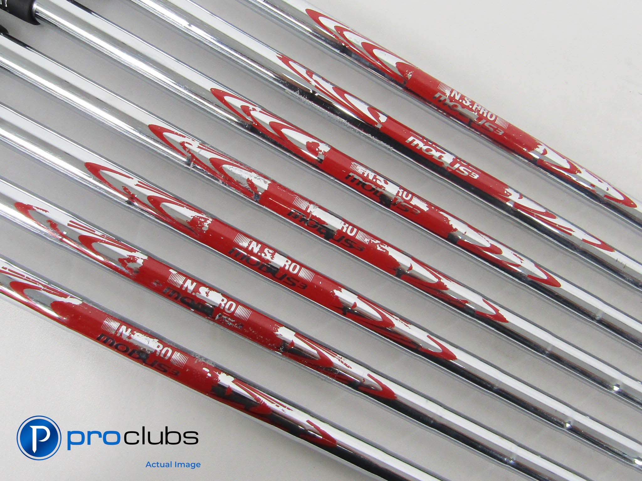 P7Tw 4 Iron Modus 3 120S Steel Shaft Golf Iron Set with Case