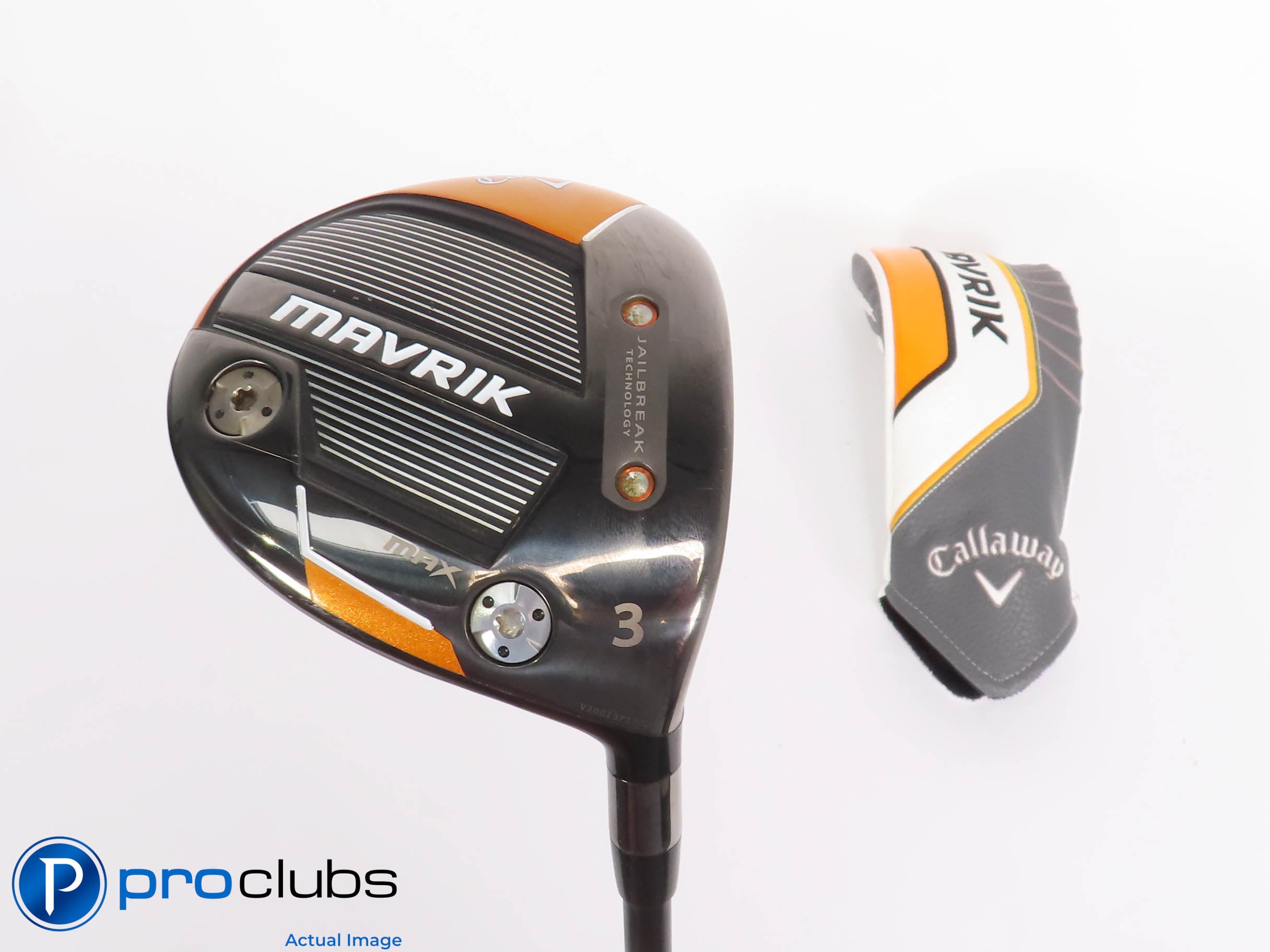Ladies Callaway Mavrik MAX 15* 3 WOOD w/Cover - Helium 5F1 Ladies Flex 441237