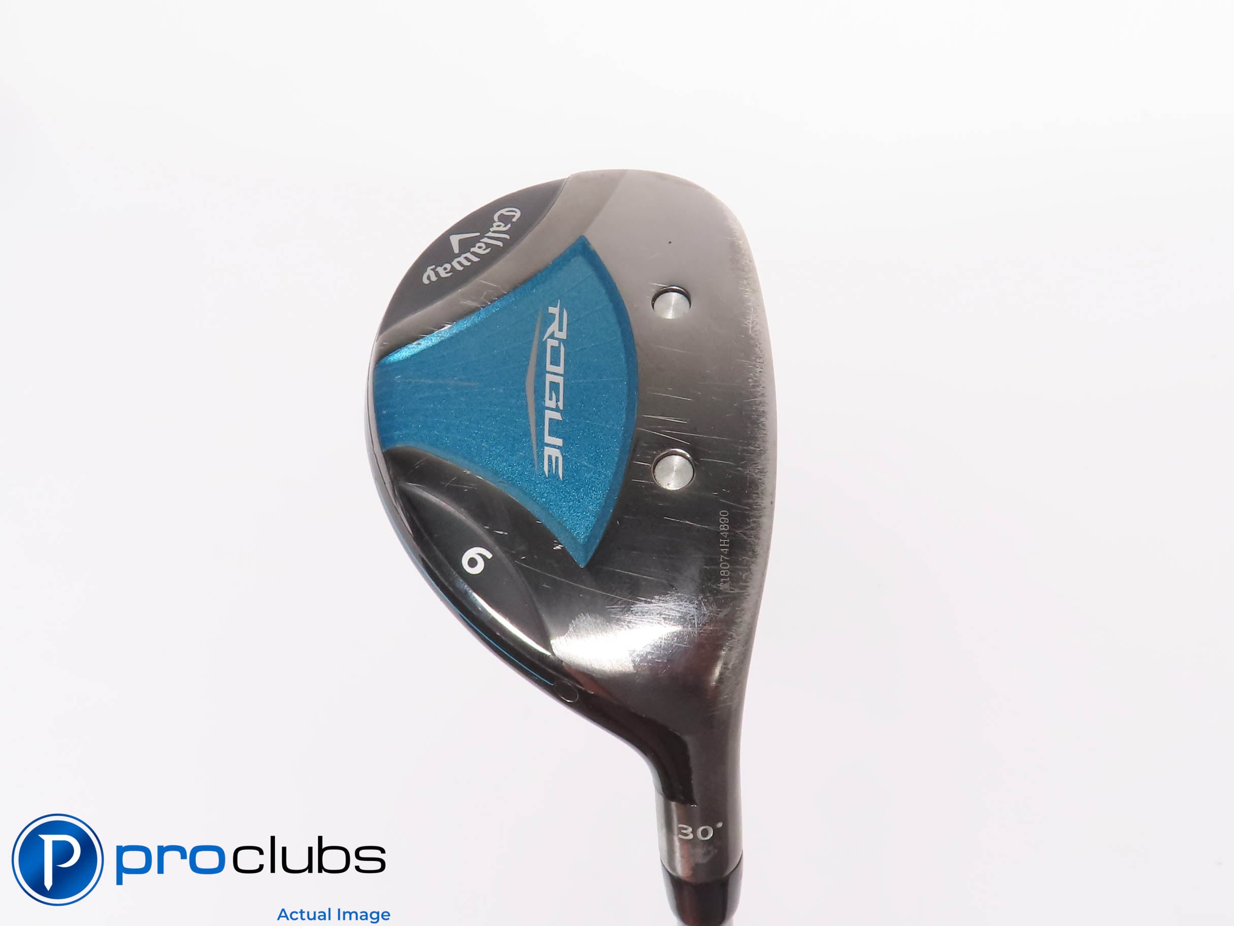 Ladies Callaway Rogue 30* 6 HYBRID - Aldila Quaranta 40 Ladies Flex 442717
