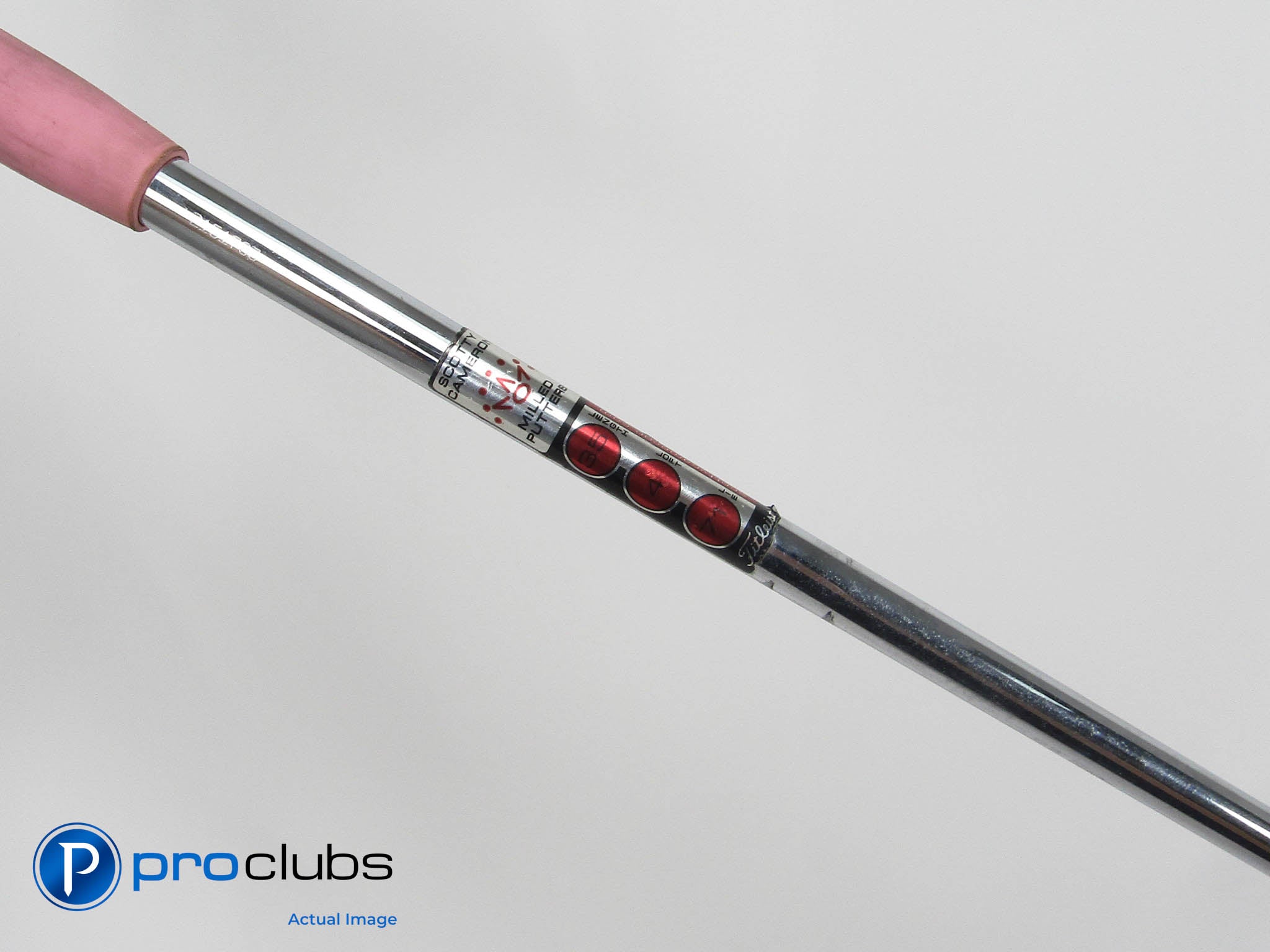 SCOTTY CAMERON Flared Tip Putter Shaft Pull Out w/ Grip #442486