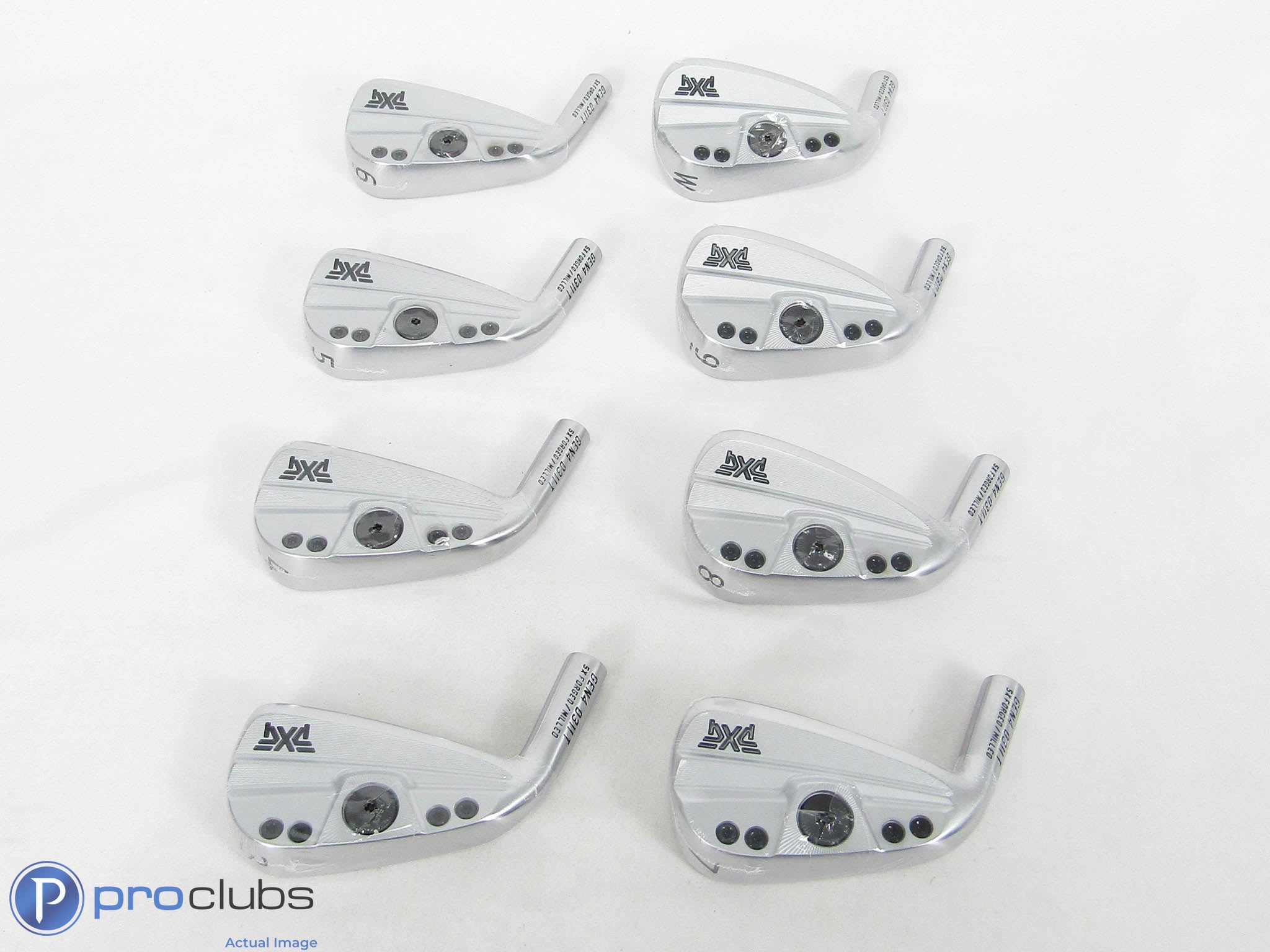 New Left Handed! PXG Gen4 0311T 3-PW - Iron Set Head Only - 444189