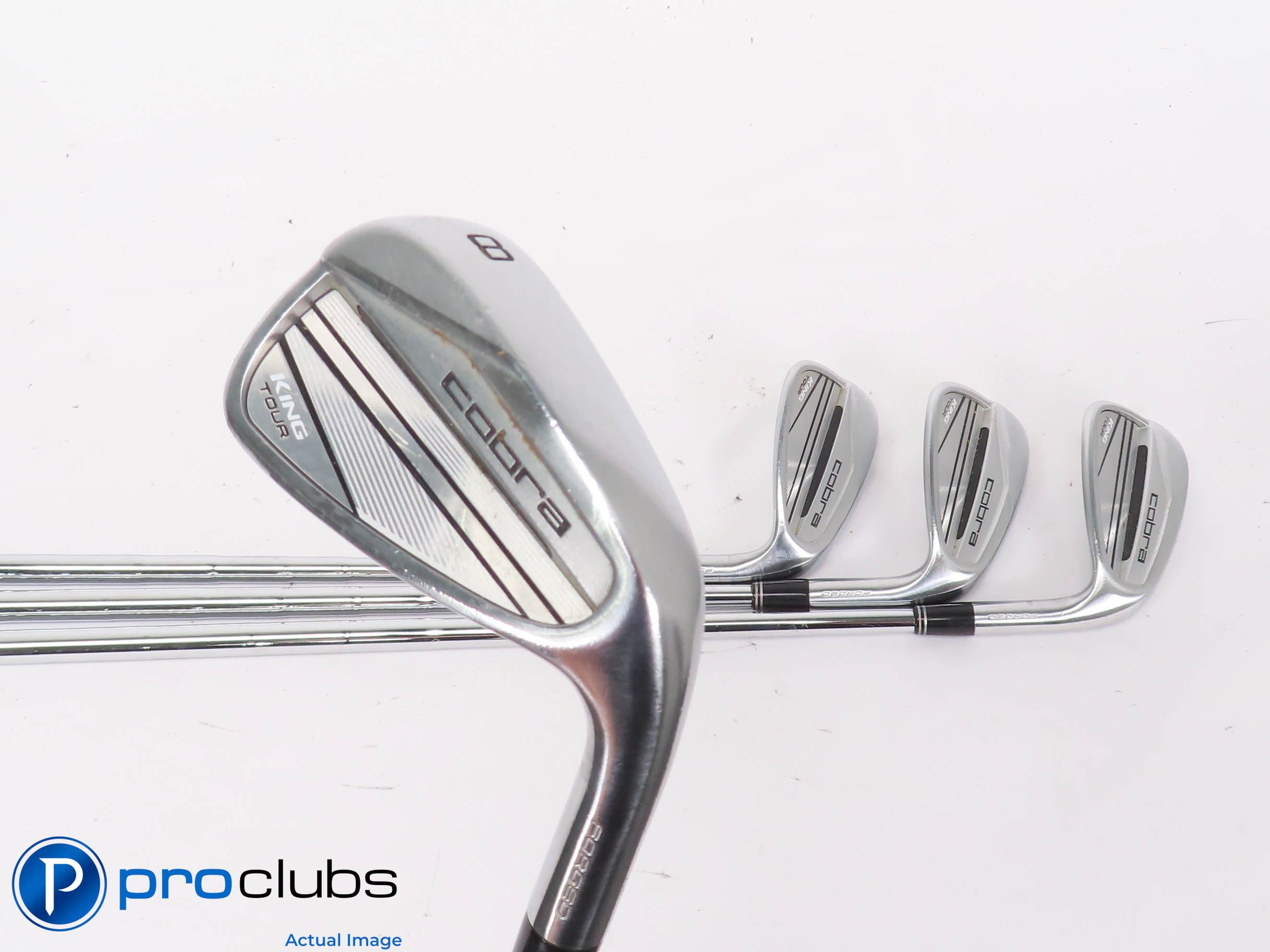 Nice Cobra '23 KING TOUR 8-PW,GW IRON SET - KBS TourV 120 X-Flex Steel 431921