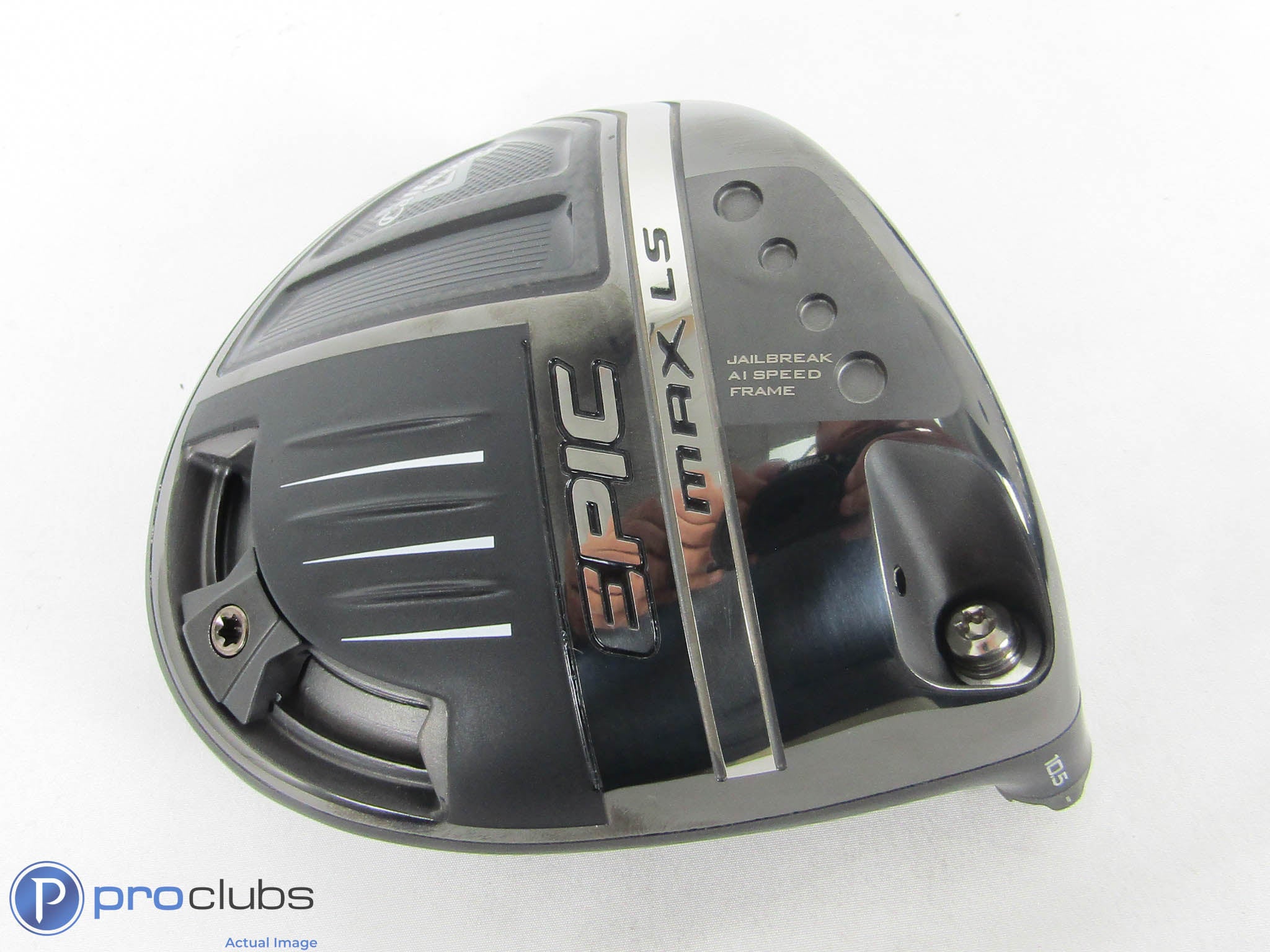 Mint! Callaway Custom Black/Pink 2021 Epic MAX LS 10.5* Driver-Head Only-445419