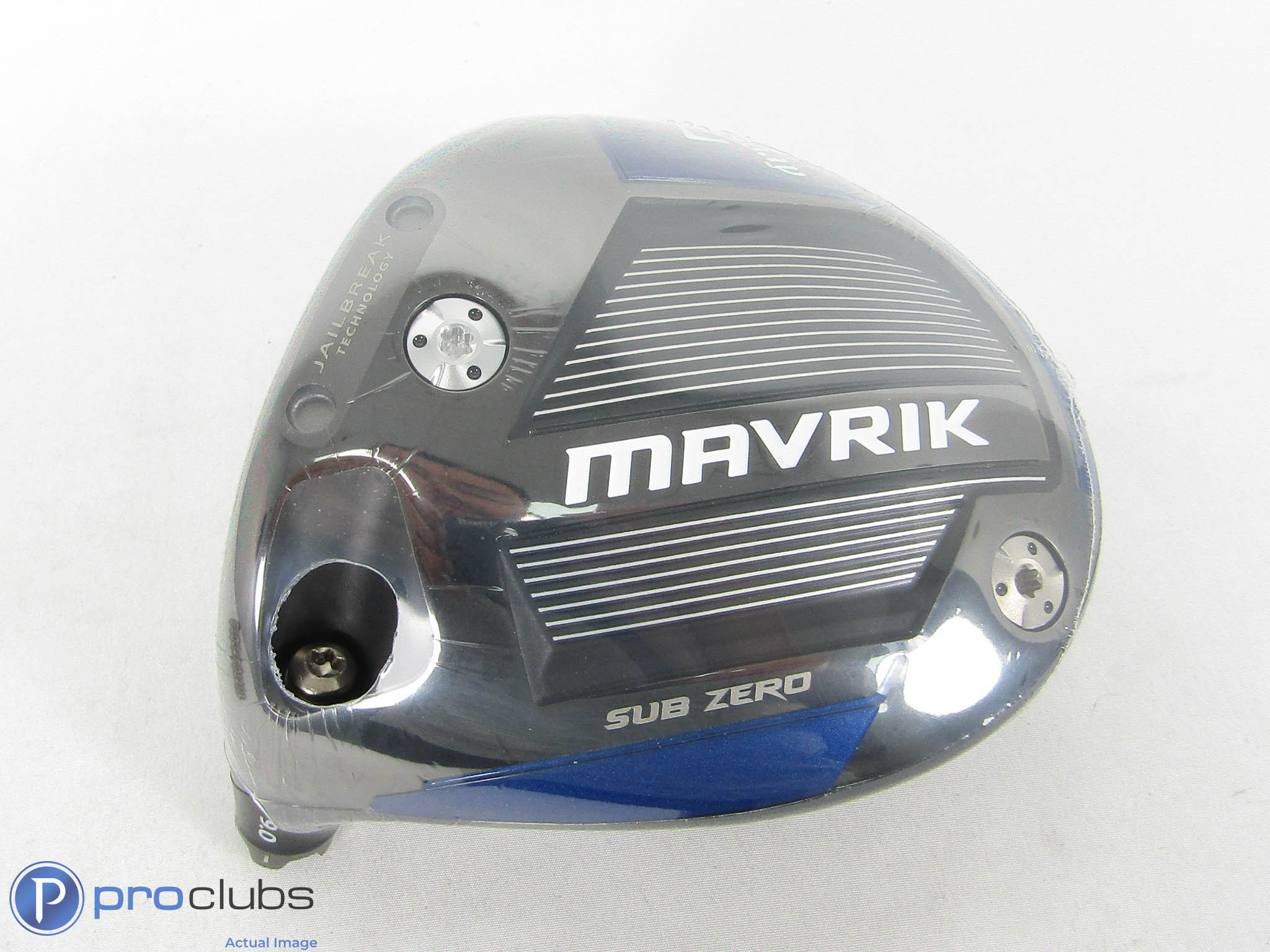 New L/H! Callaway Custom Black/Blue Mavrik Sub Zero 9* Driver-Head Only-445159