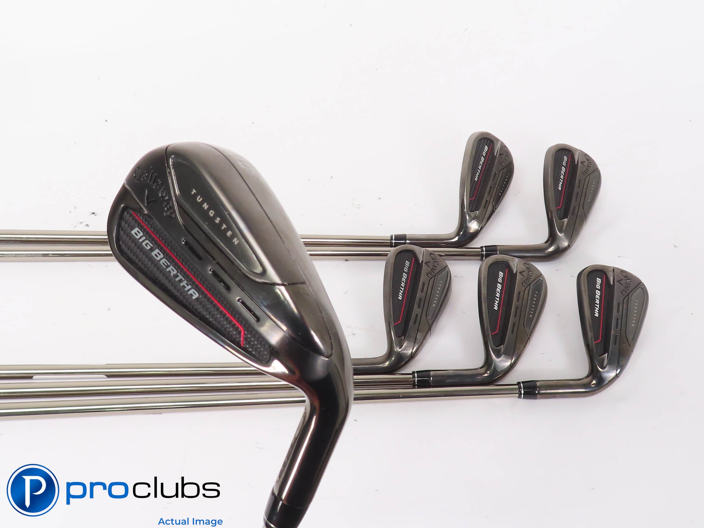 Nice Callaway '23 BIG BERTHA 6-PW,SW IRON SET -RCH65 Senior Flex Graphite 444748