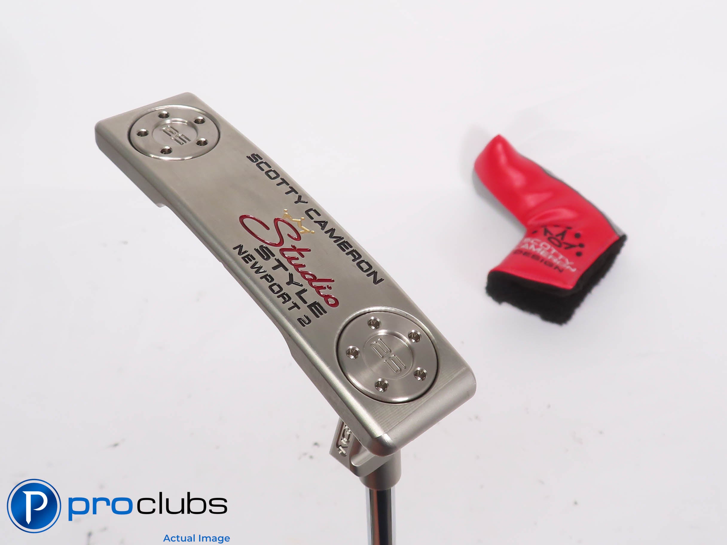 Mint! Scotty Cameron 2025 Studio Style Newport 2 34" Putter w/Cover - 445515