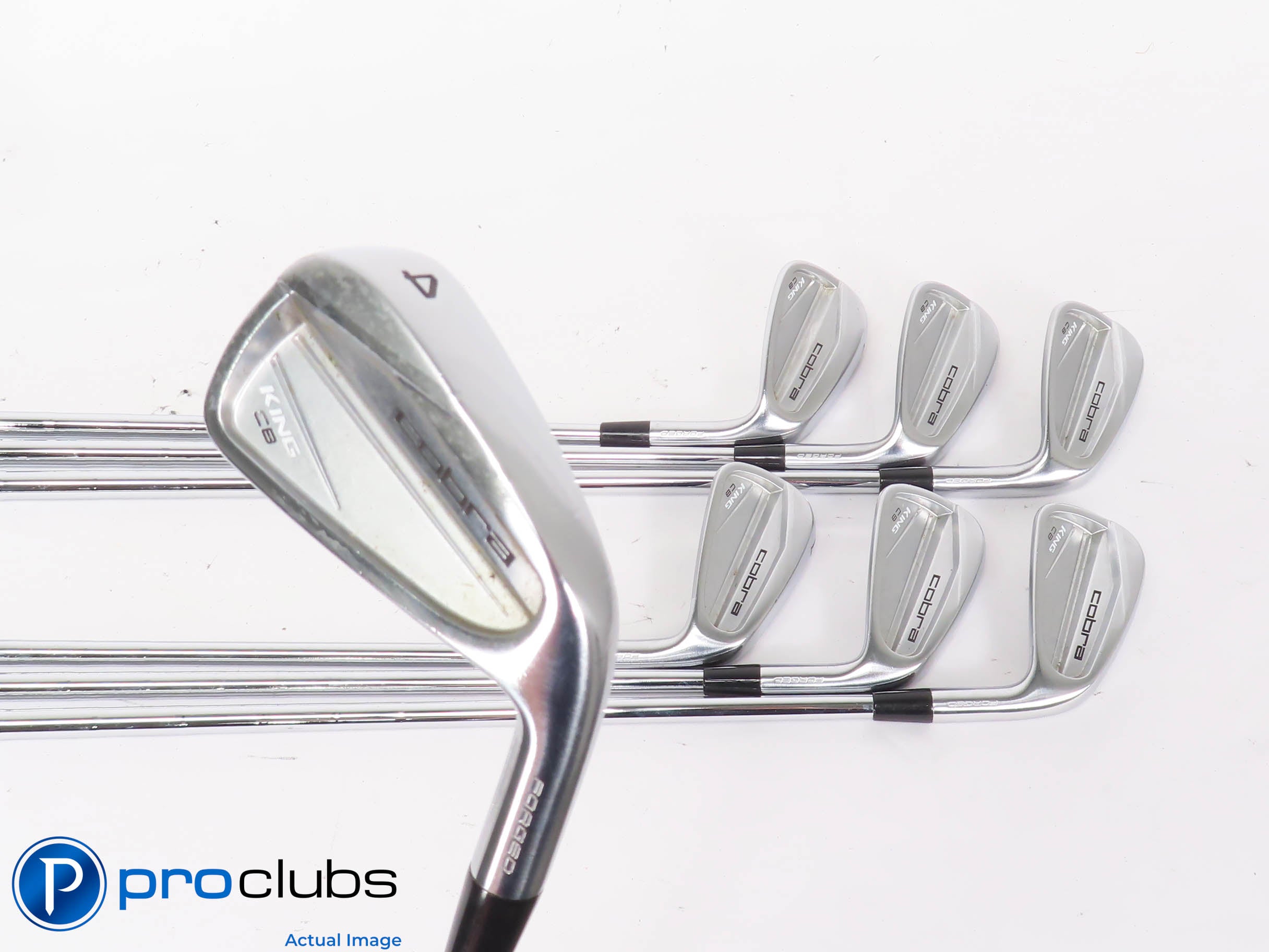 Nice Cobra '23 KING CB 4-PW IRON SET - KBS Tour Lite Regular Flex Steel 443240