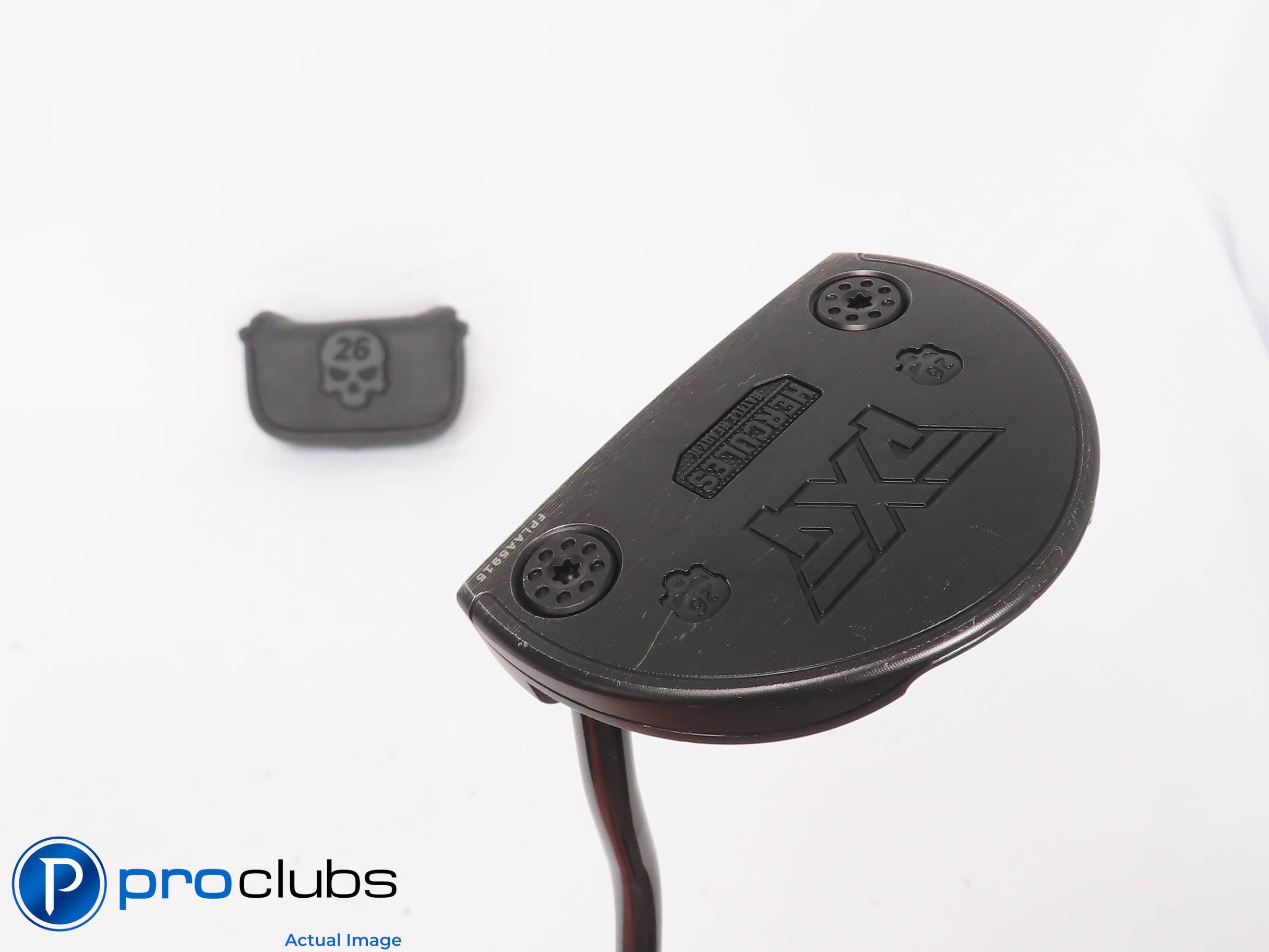 Left Handed PXG Battle Ready II Blackout Hercules 33" Putter w/HC w/M16 #445583