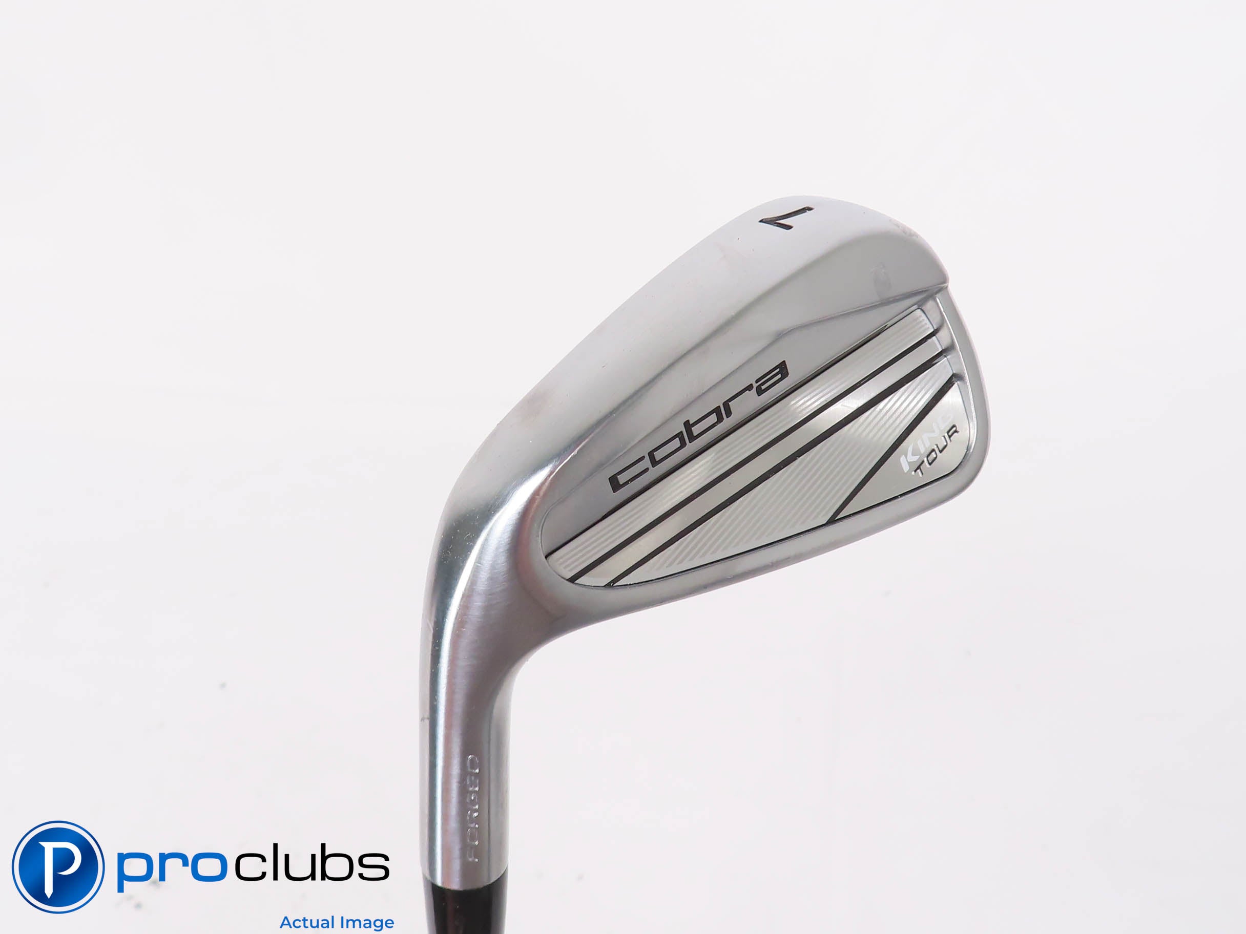 Left Handed COBRA '2023 King Tour Forged 7 Iron - KBS $ Taper 120 Stiff - 431914