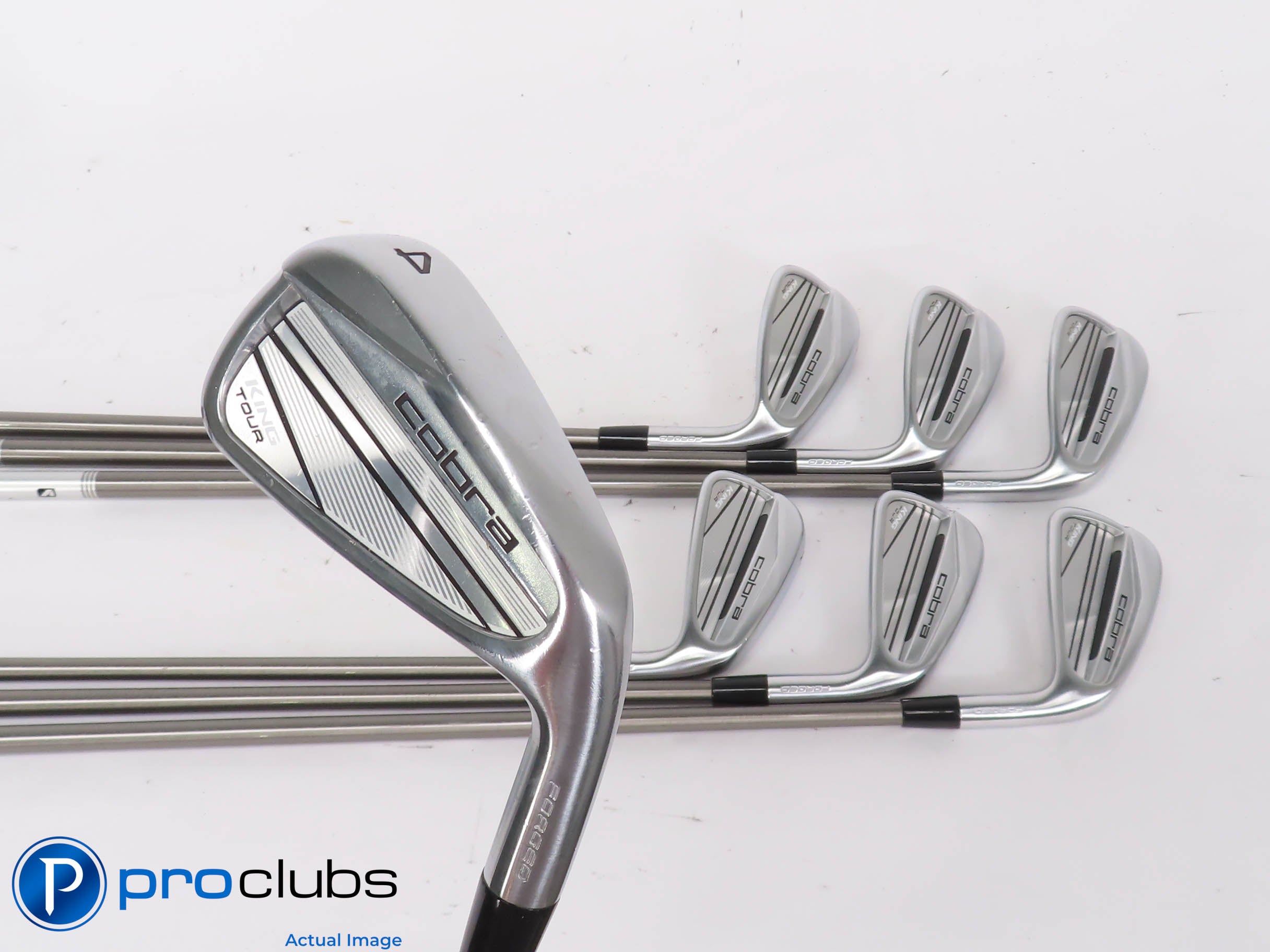 Nice Cobra '23 KING TOUR 4-PW IRON SET - Steelfiber Regular Flex Graphite 443326