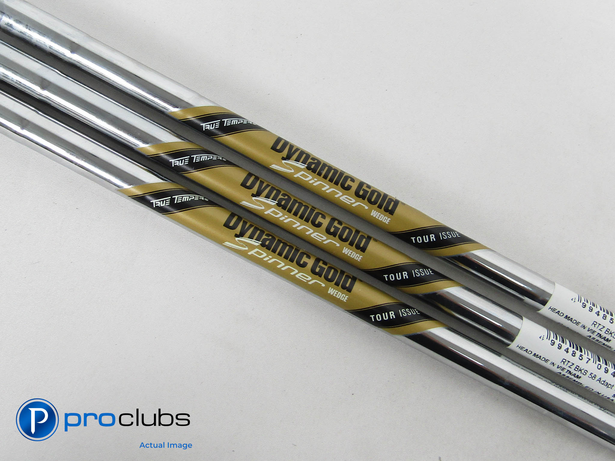 3pc Tour Issue Dynamic Gold Spinner Wedge Shaft Set .355" #444732