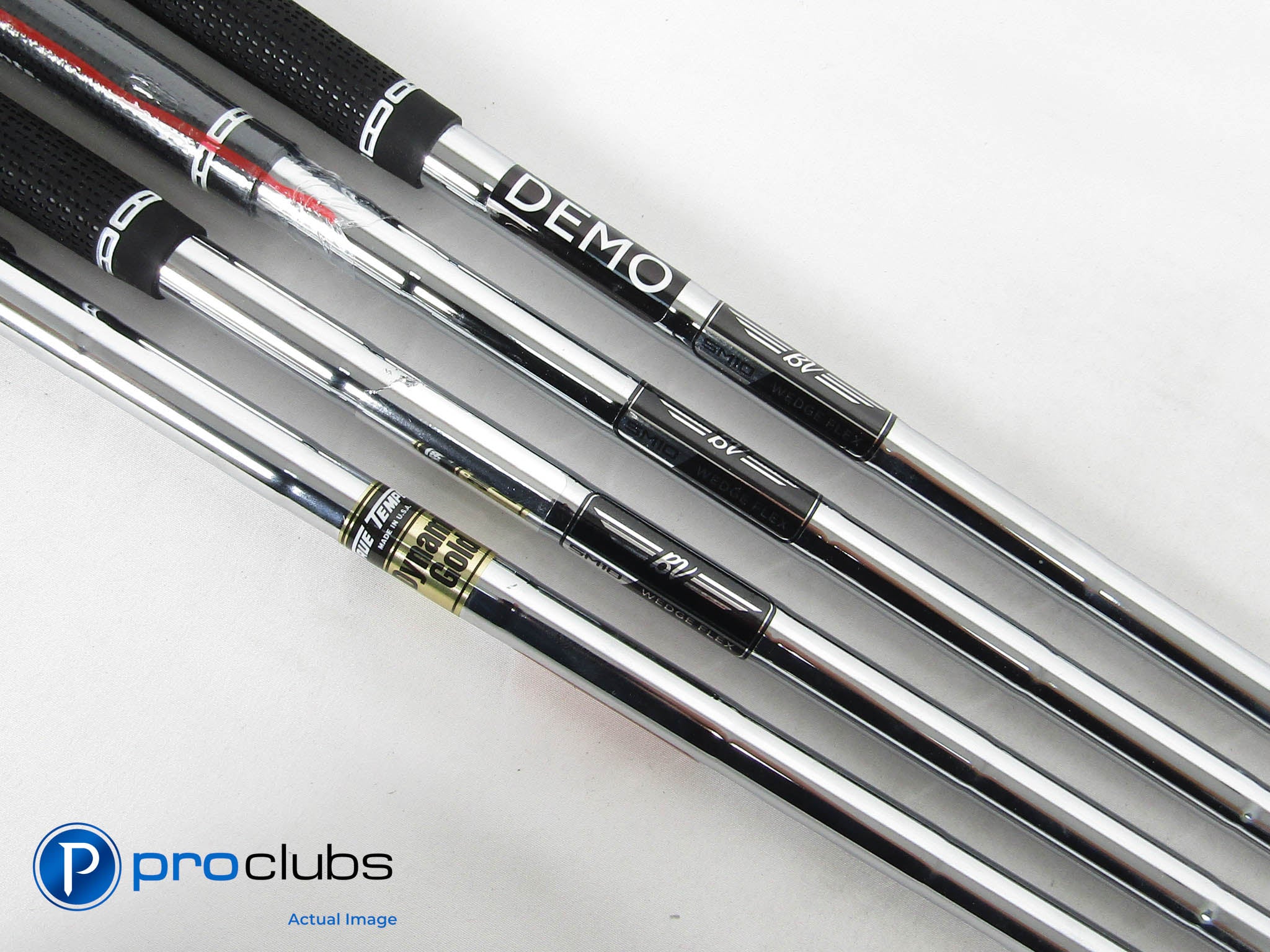 4-Piece DEMO TITLEIST VOKEY SM10 Steel Wedge Shaft Set .355" Taper Tip #444725