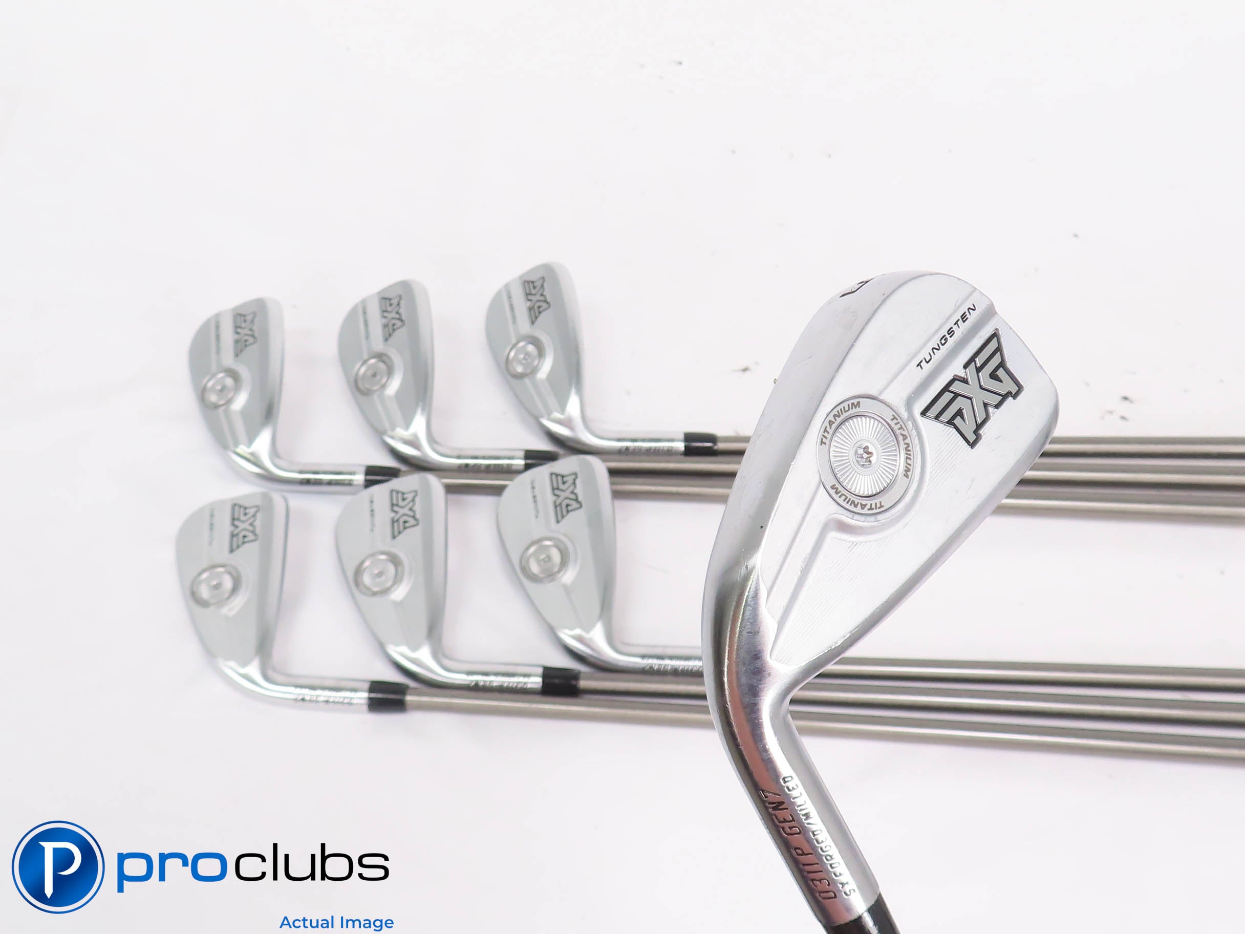Nice Left Handed PXG 0311P Gen7 5-PW,GW IRON SET Regular Flex Graph +1/2" 439480
