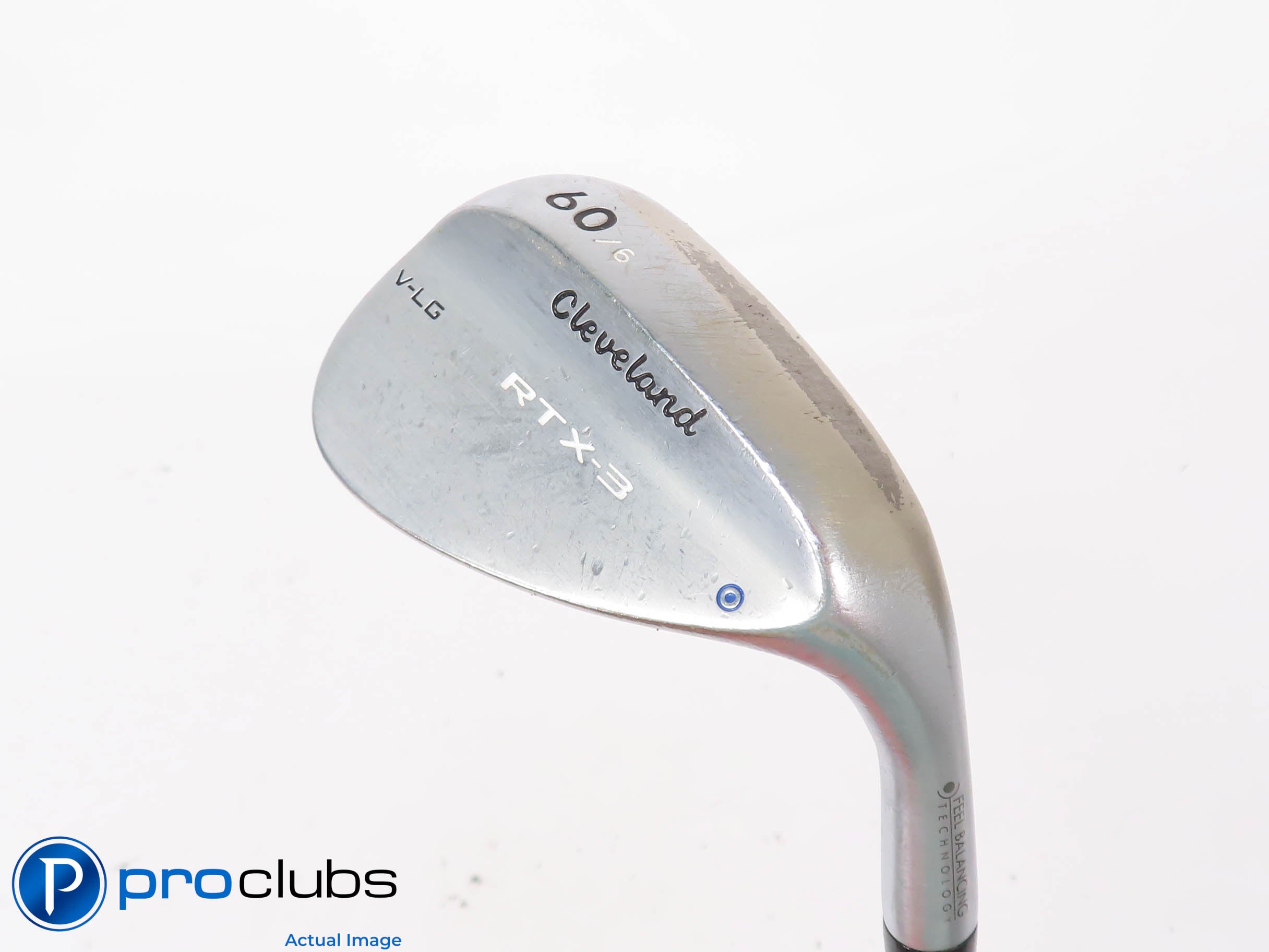 Cleveland RTX-3 V-LG Chrome 60*(6*) Wedge - Dynamic Gold Wedge Flex - 445640