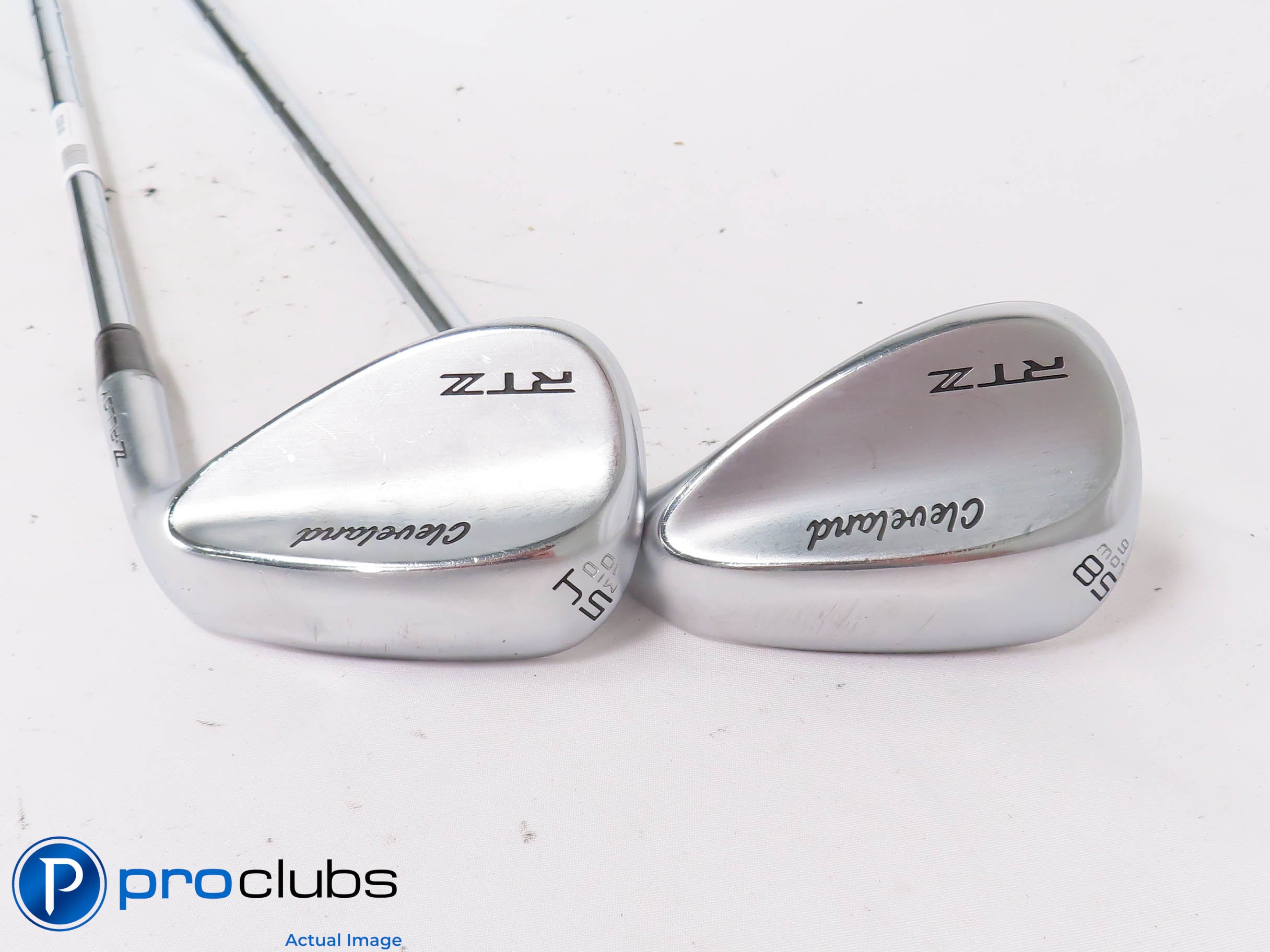 Nice Cleveland '25 RTZ Chrome 54*,58* WEDGE SET -DG MID S300 Stiff Flex 445820