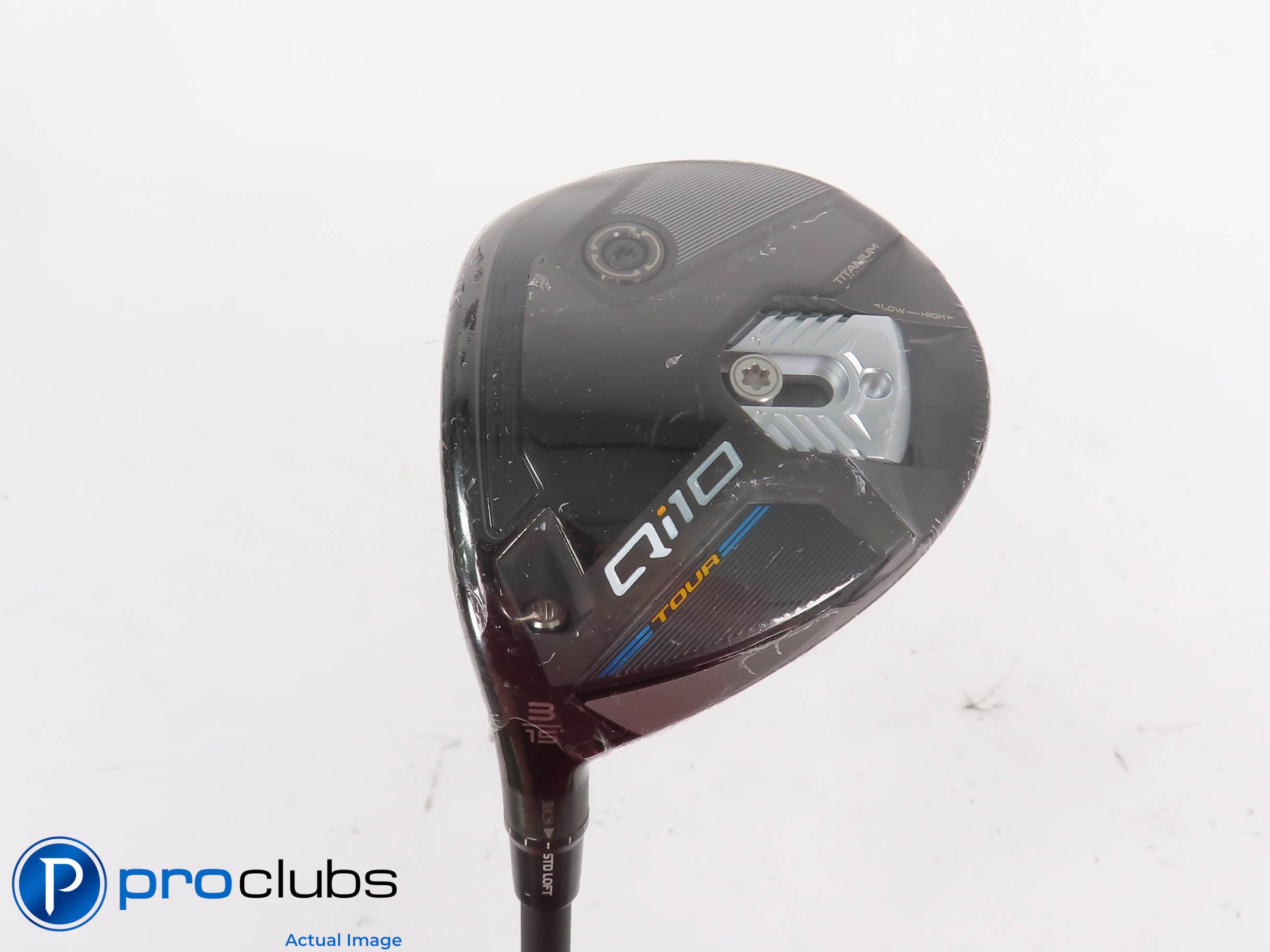 New! Left Handed TaylorMade Qi10 Tour 15* 3 Wood - Tensei AV Blue Regular 443192