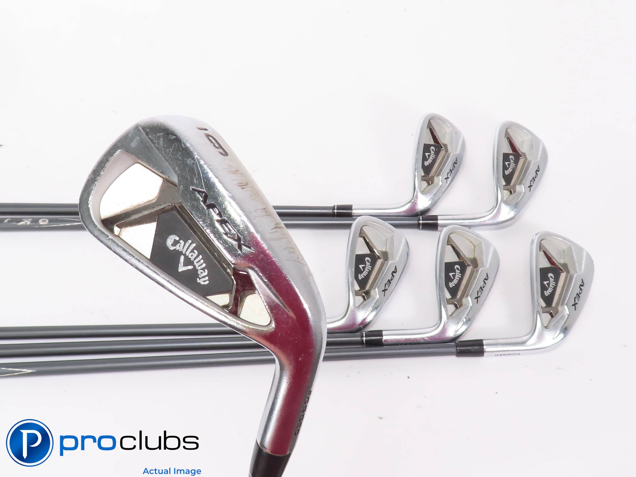 Callaway '21 APEX IRONS 6-PW,AW Graphite Accra 70i Regular Flex #440451