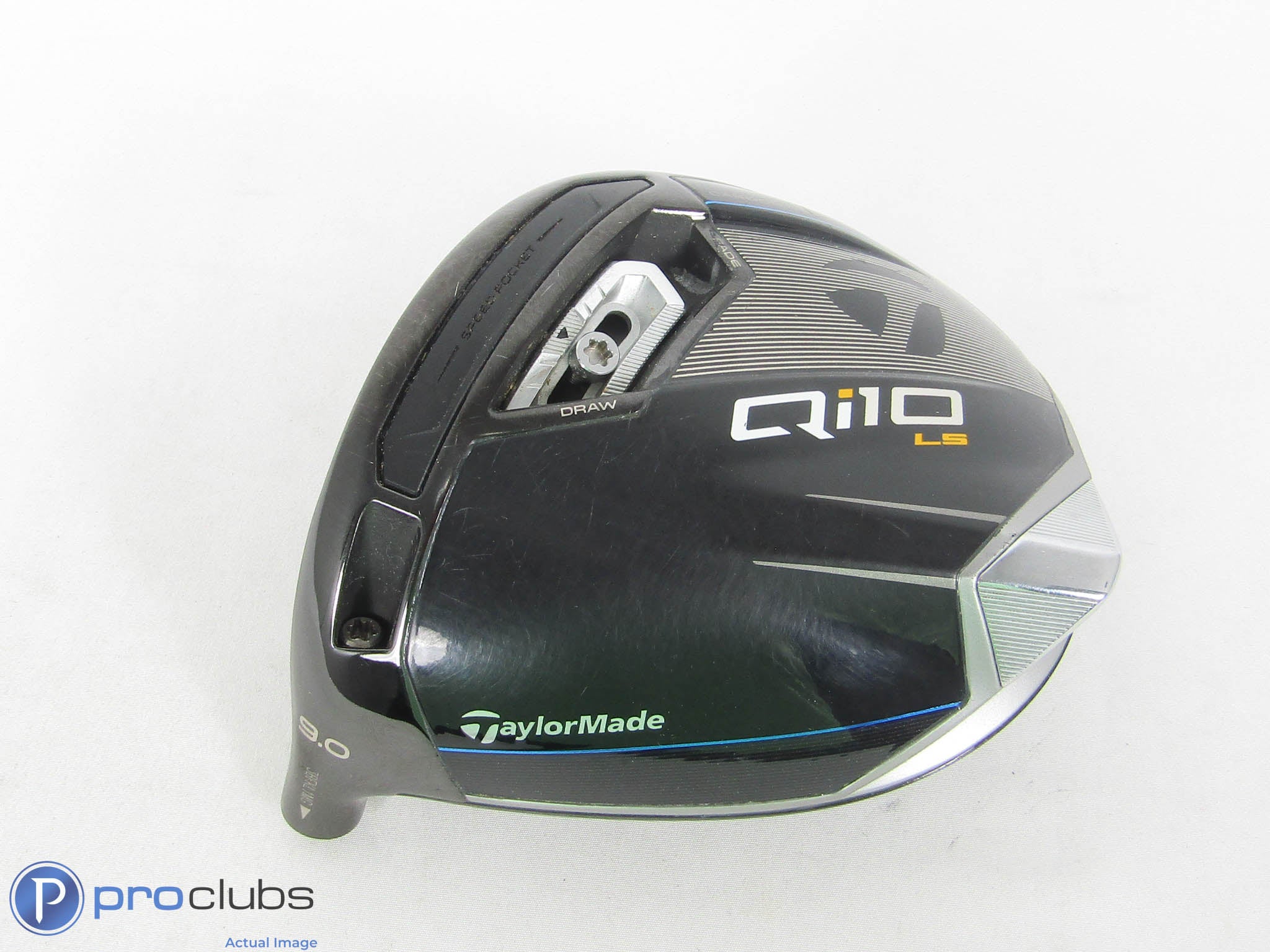 Left Handed! TaylorMade Qi10 LS 9* Driver - Head Only - 442895