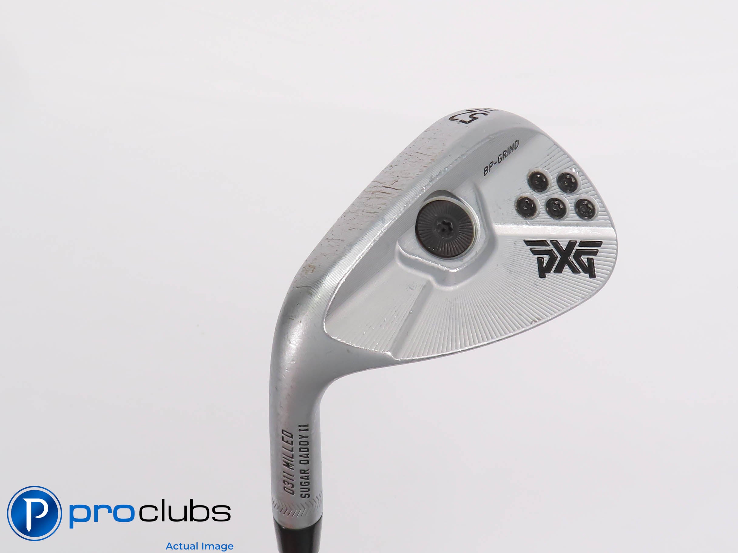 Left Handed PXG Sugar Daddy II 52*(13*) WEDGE Steelfiber Stiff Flex Graph 437079
