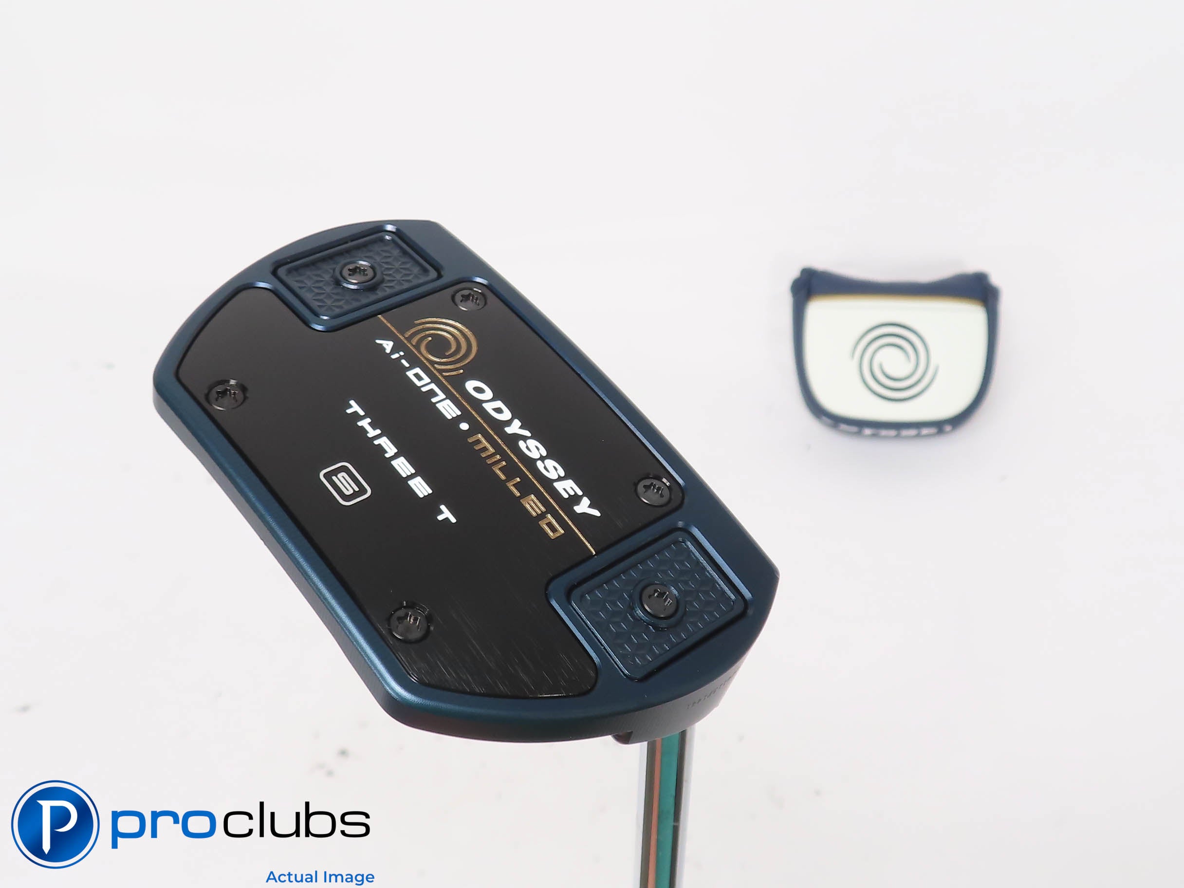 Mint! Odyssey Ai-One Milled Three T S 35" Putter w/ HC w/ BGT Stability - 446646