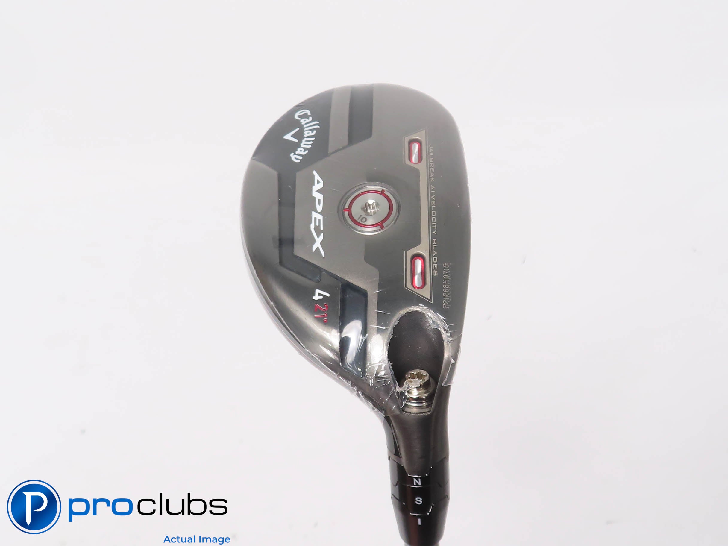 New! Callaway 21' Apex 21* 4 Hybrid - Fuji Pro 2.0 6-R2 Senior Flex - 447164