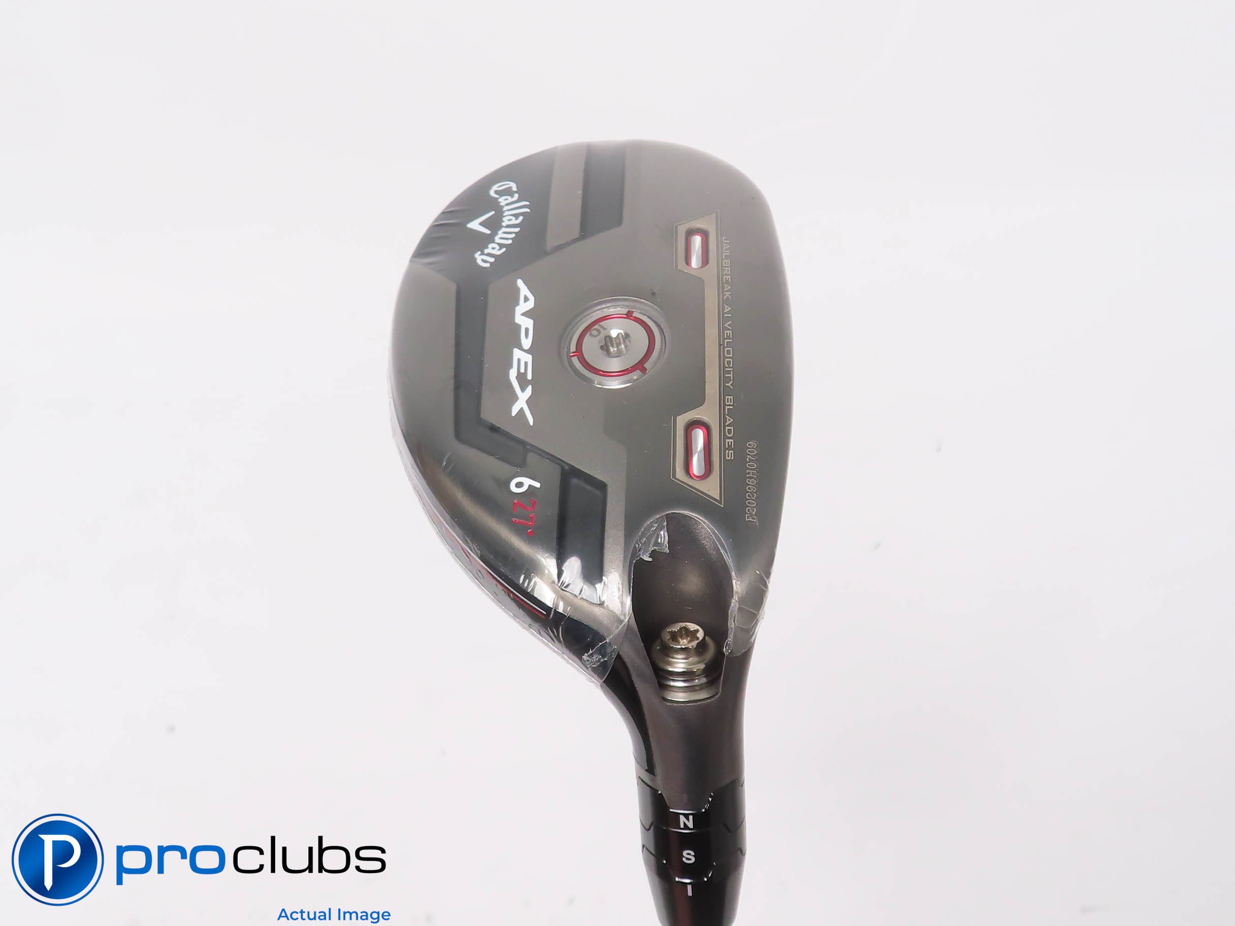 New! Callaway 21' Apex 27* 6 Hybrid - Fuji Pro 2.0 6-R2 Senior Flex - 447163