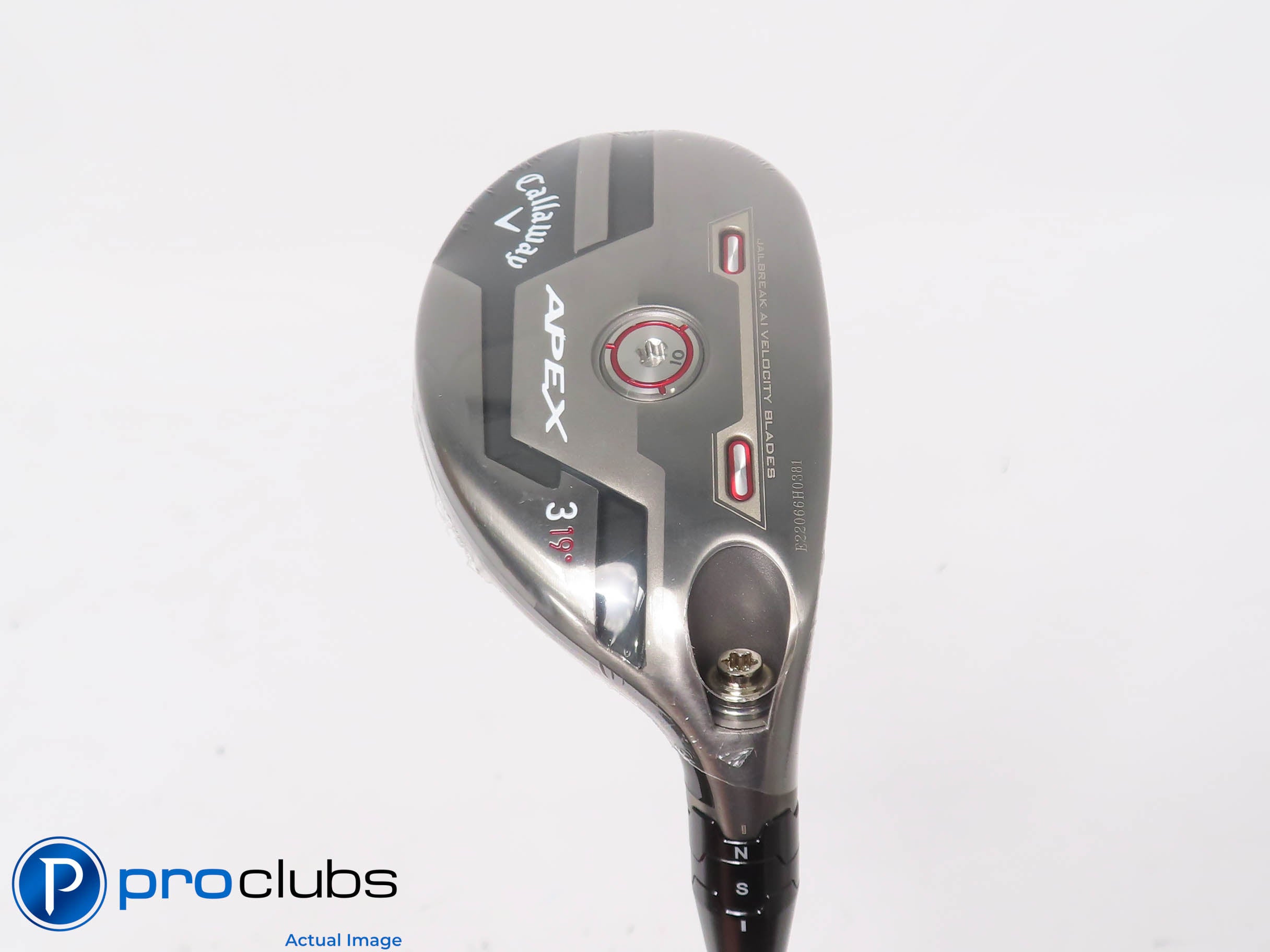 New! Callaway 21' Apex 19* 3 Hybrid - Fuji Pro 2.0 7-R Regular Flex - 447160