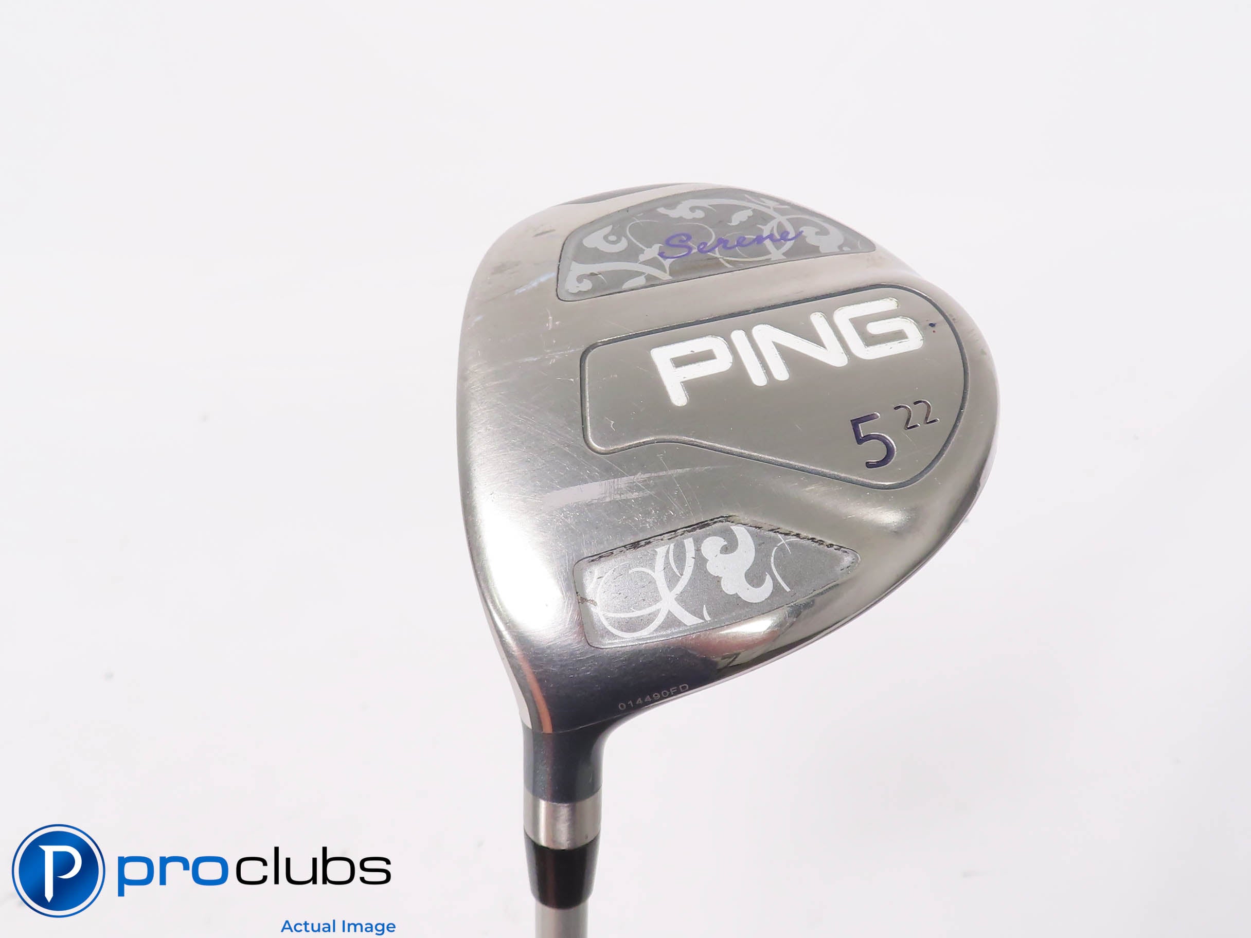 Nice Left Handed Ladies Ping SERENE 22* 5 WOOD - Ping ULT210 Ladies Flex 447148