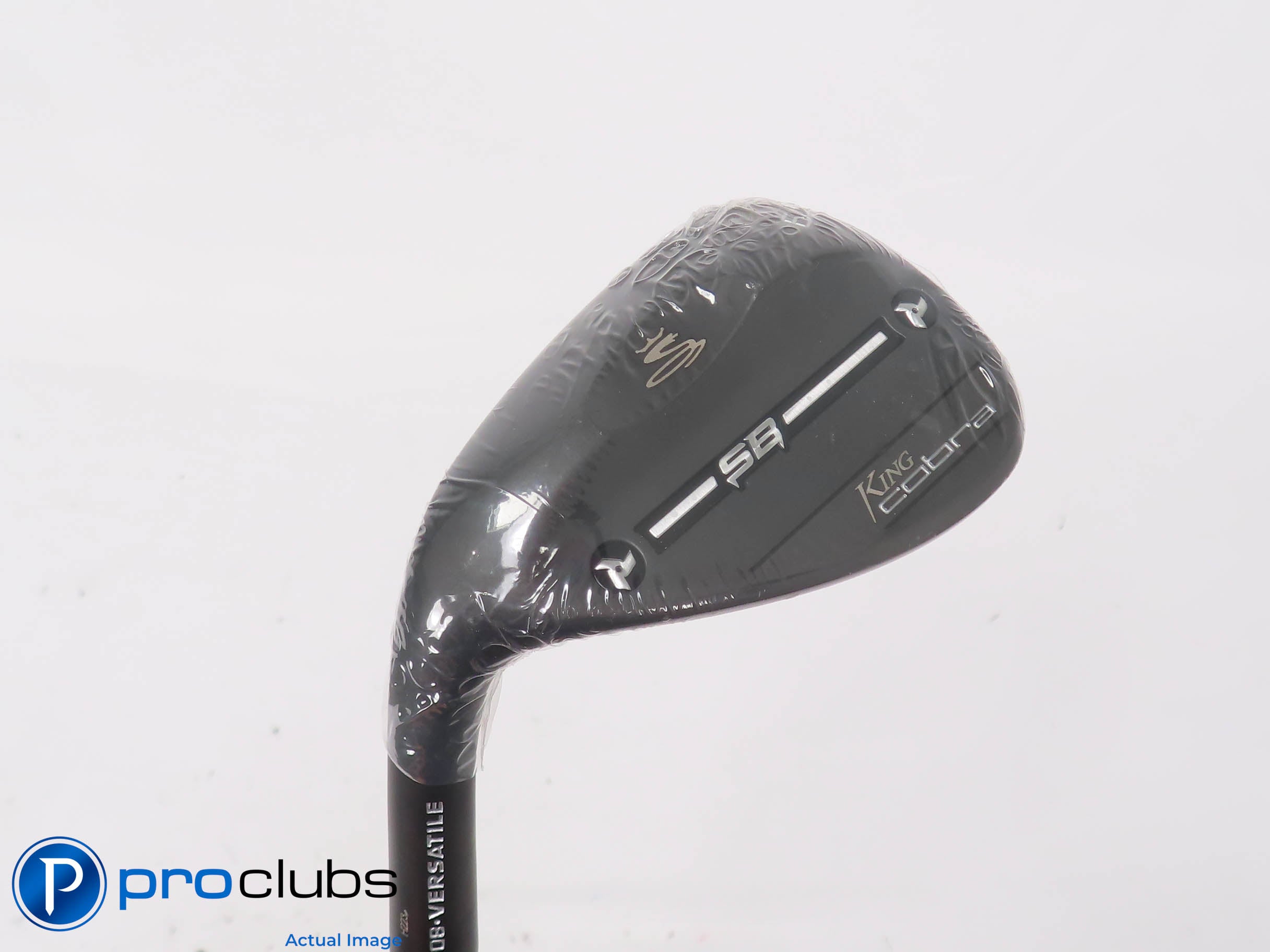 New! Left Handed Cobra SB Black Versatile 60*(8*) Wedge - Elevate X-Flex 447475