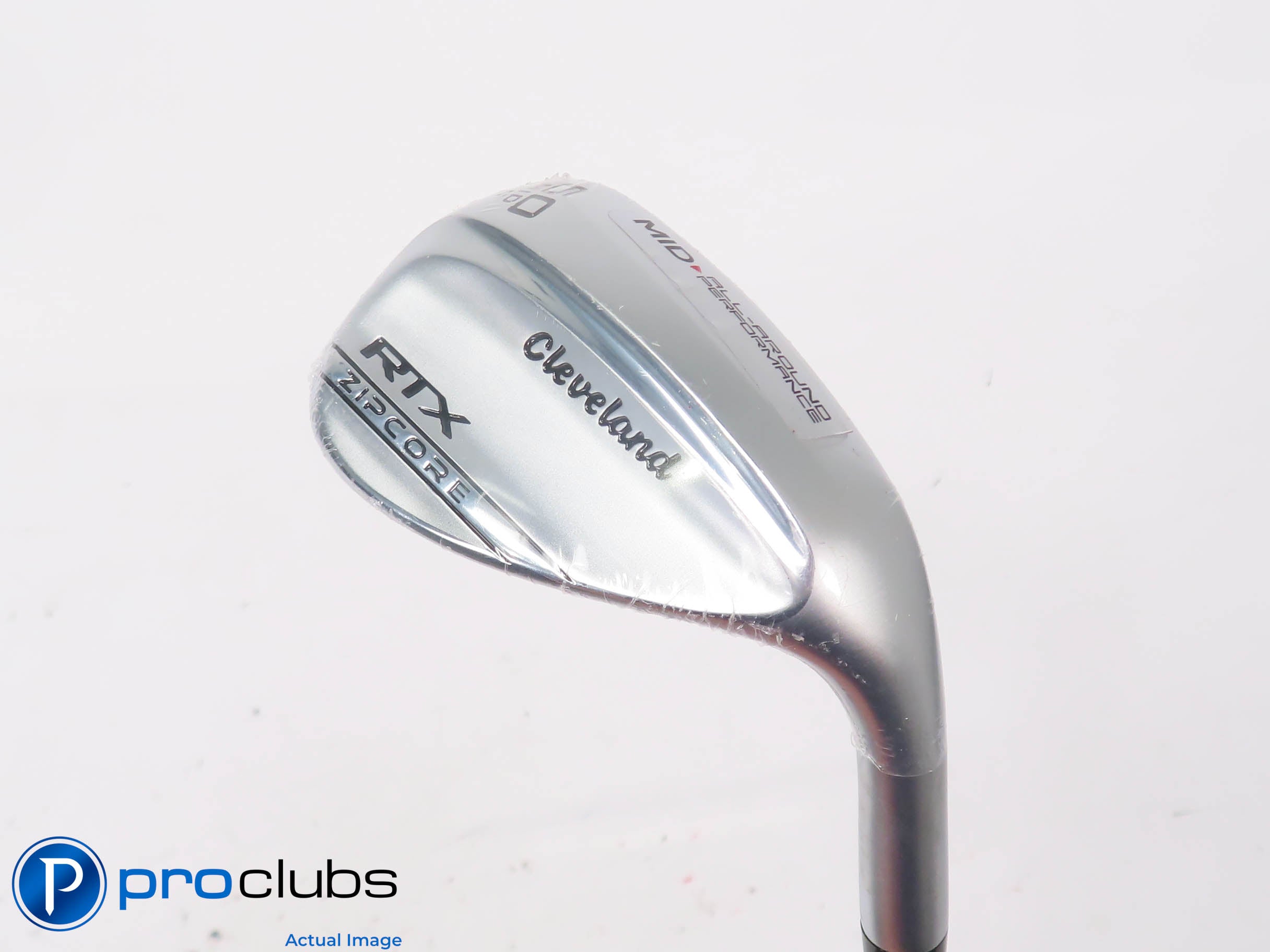 New! Cleveland RTX Zipcore Tour Satin MID 60*(10*) Wedge - Elevate X-Flex 447581