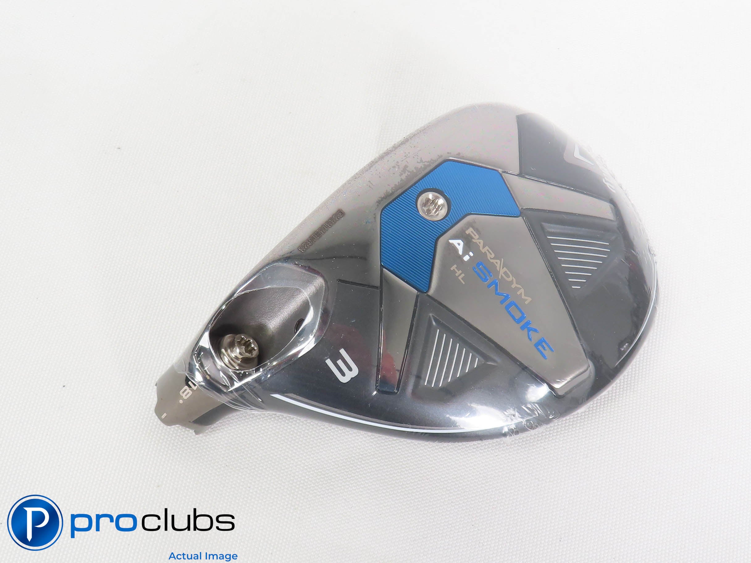 NEW Left Handed Callaway Paradym Ai Smoke HL 18* 3 Hybrid HEAD ONLY 446748