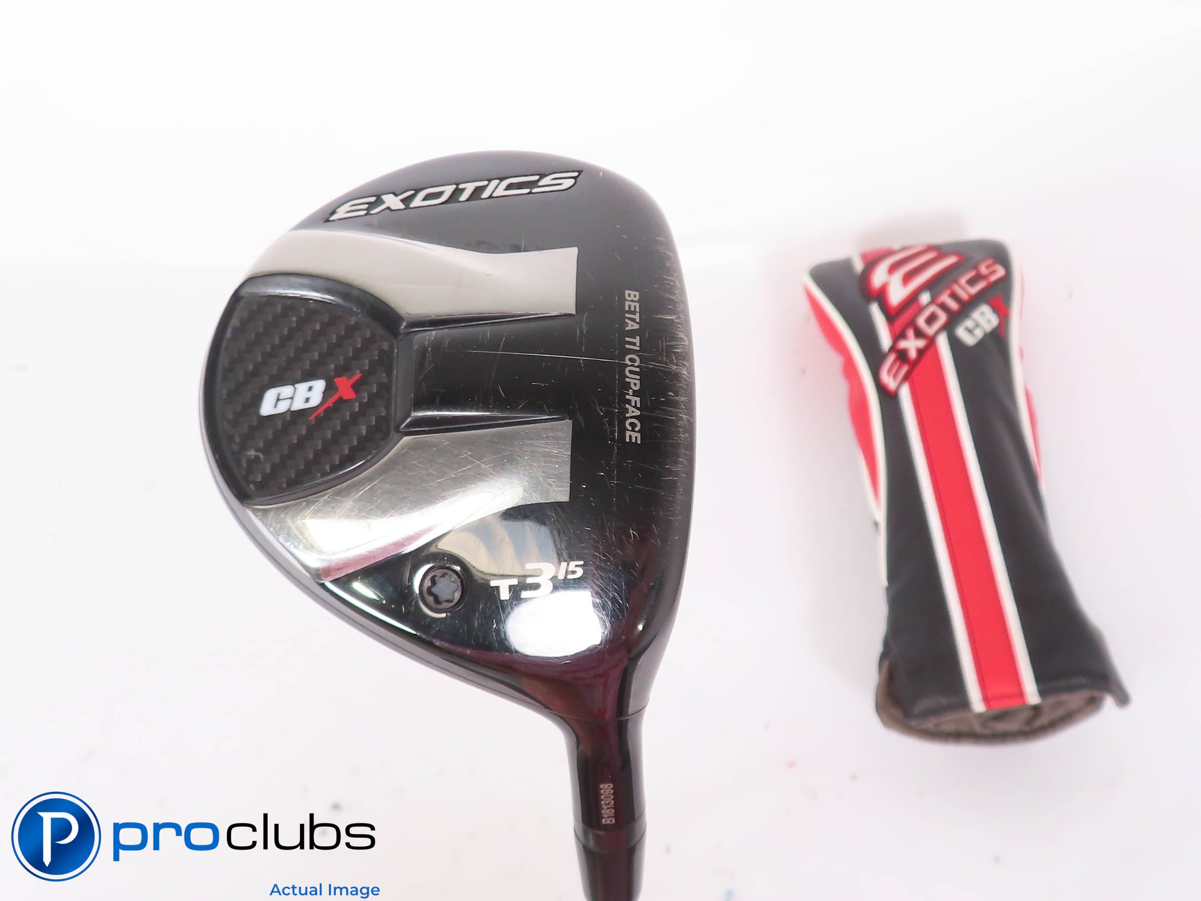 Tour Edge Exotics CBX 15* 3 Wood w/HC - Project X HZRDUS 63g 6.0 Stiff - 446525