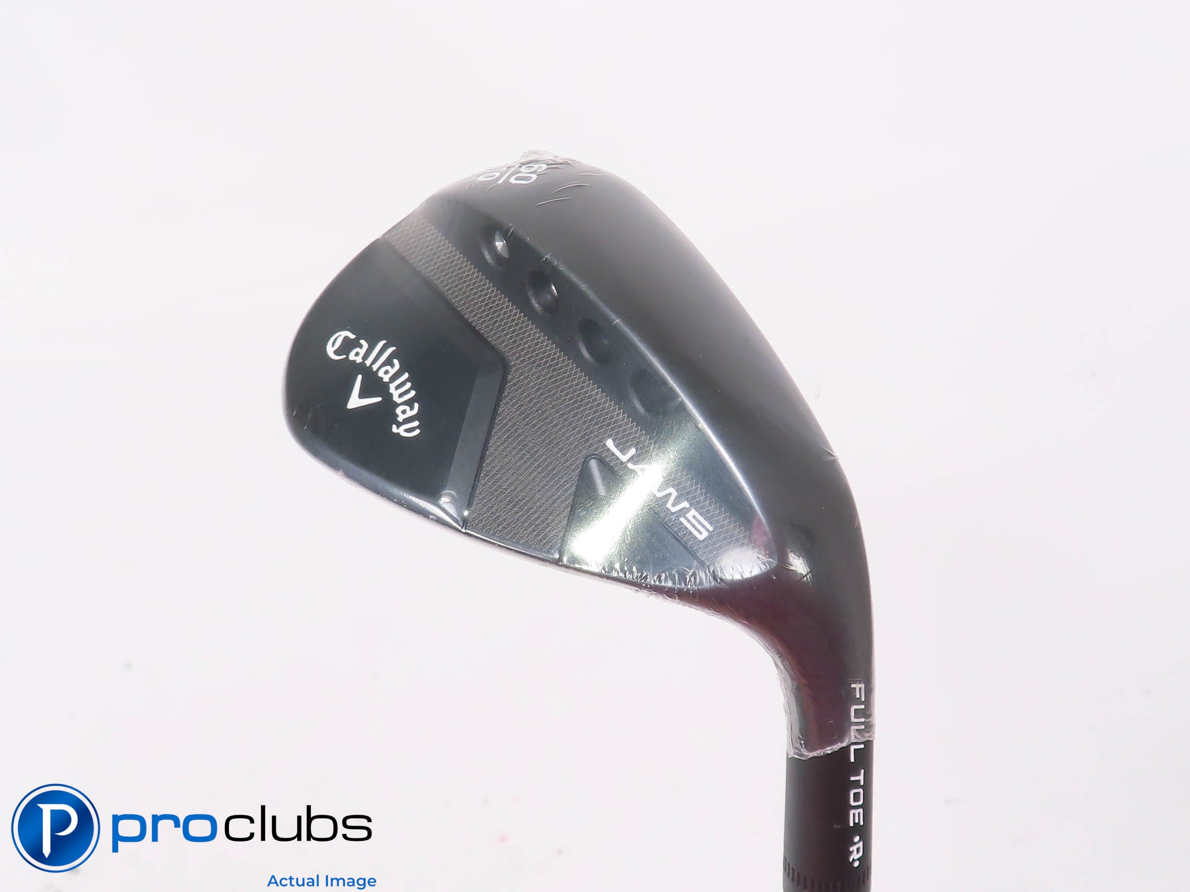New! Callaway Jaws Full Toe Black 60*(10*) Wedge - TT Elevate X-Flex - 447622