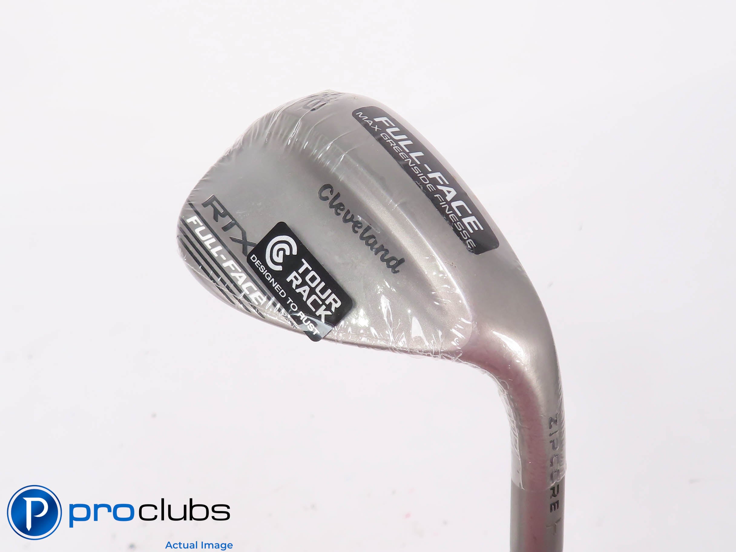 New! Cleveland RTX Full-Face Tour Rack Raw 58*(9*) Wedge - Elevate X-Flex 447587